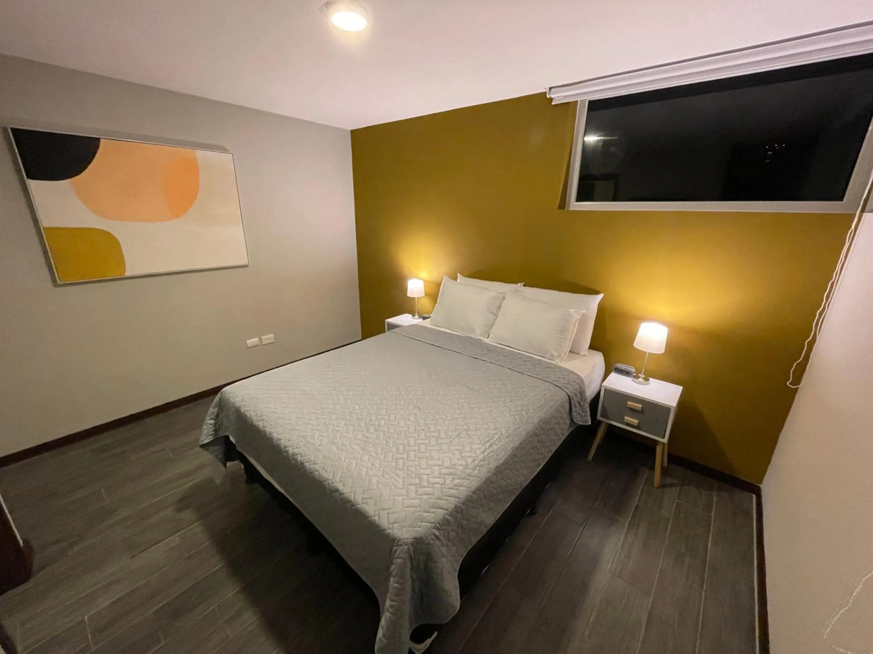 Bedroom, Bed in Hotel Villas Santander