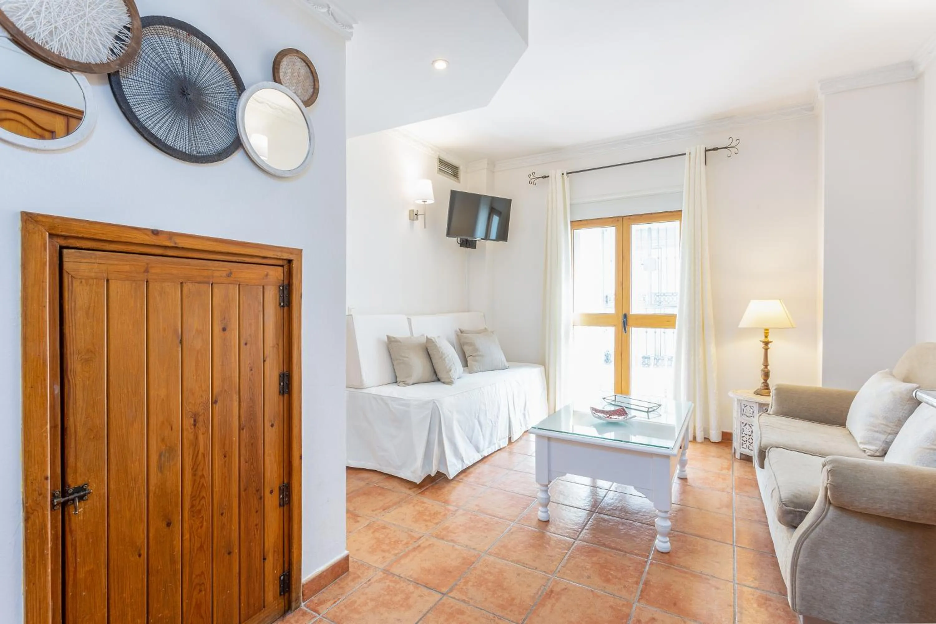 Living room, Bed in Puerta De Aduares