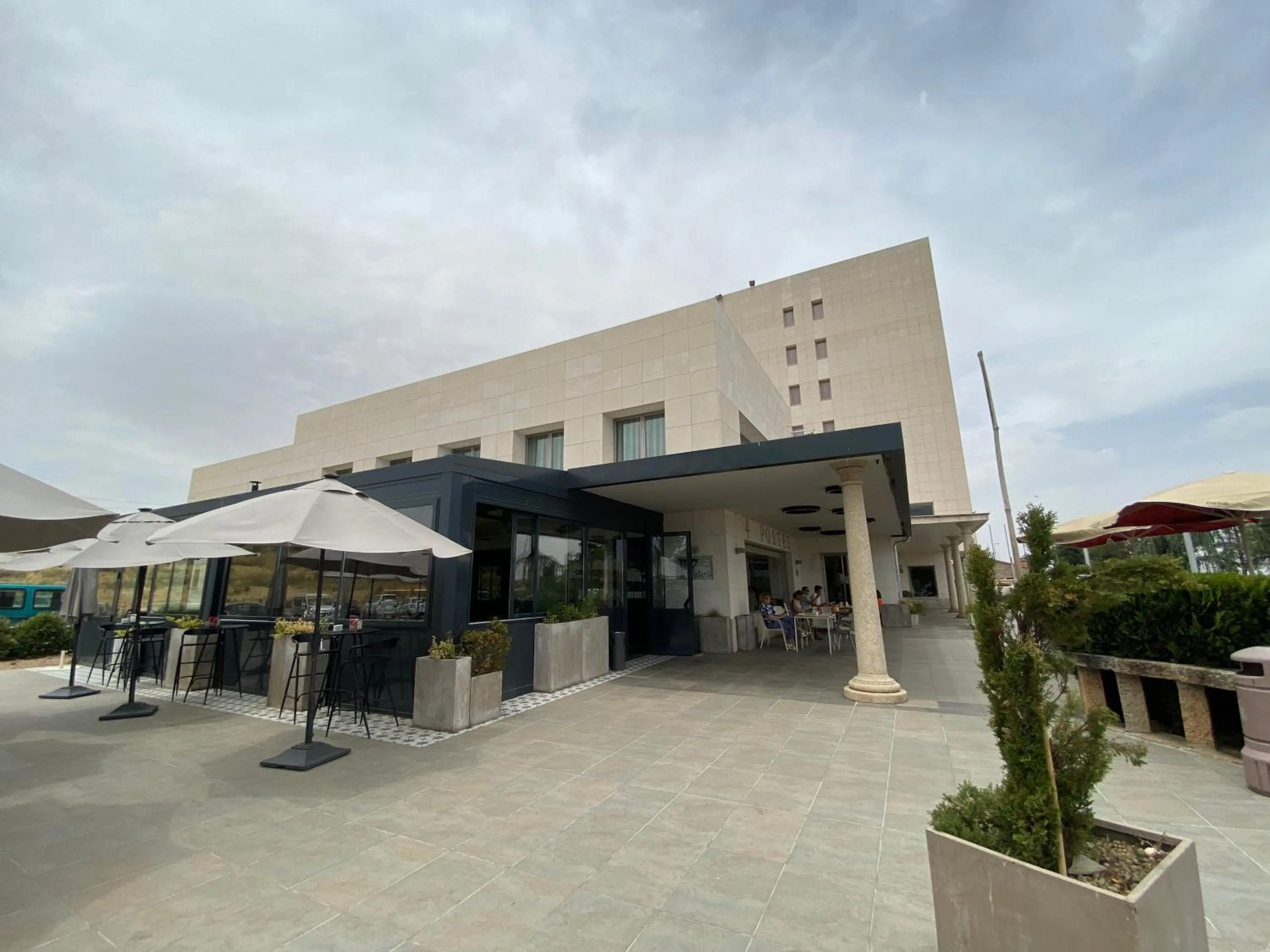 Balcony/Terrace in Hotel Sercotel Cuatro Postes