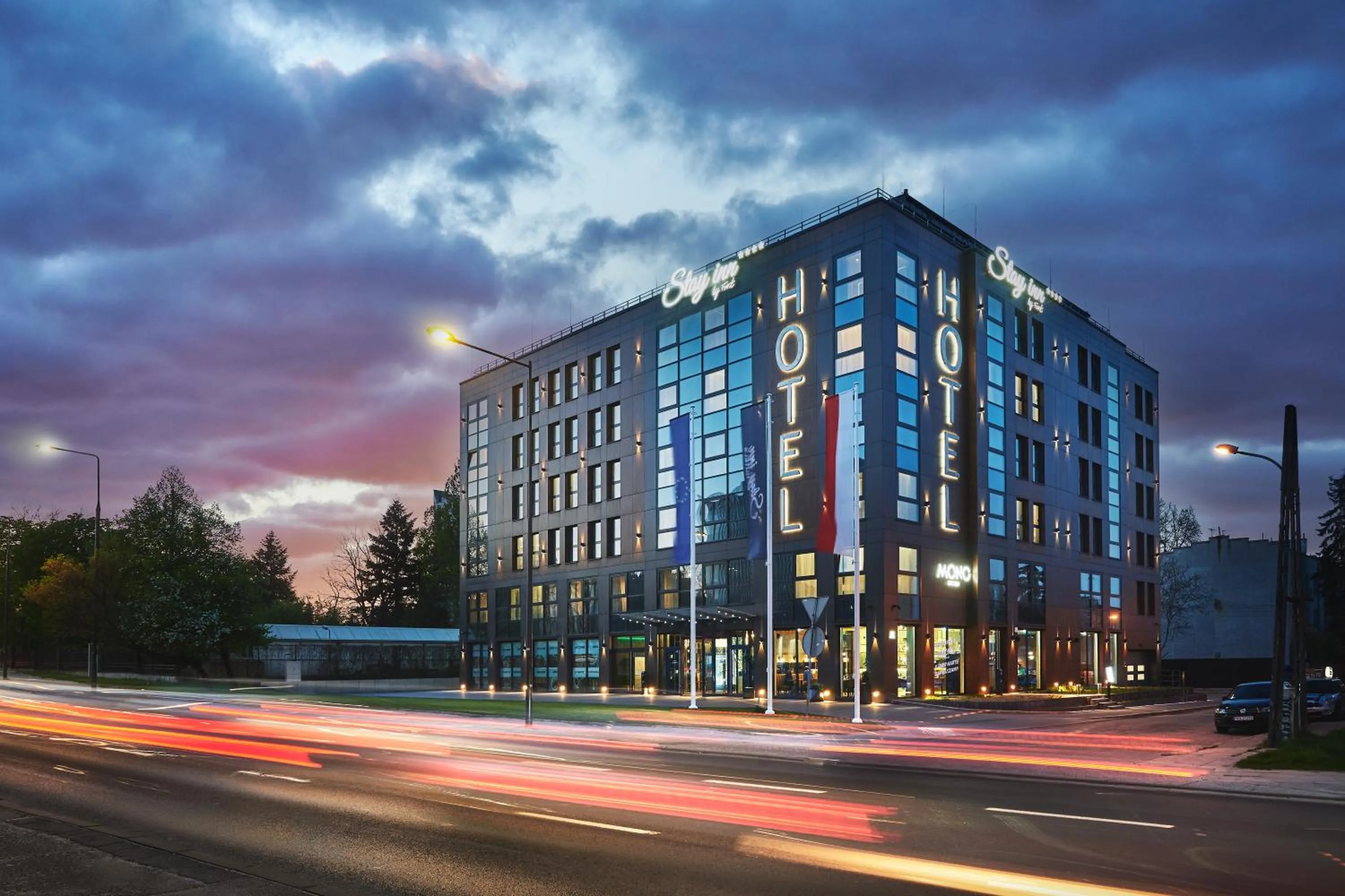 Property building in Stay inn Hotel Warszawa