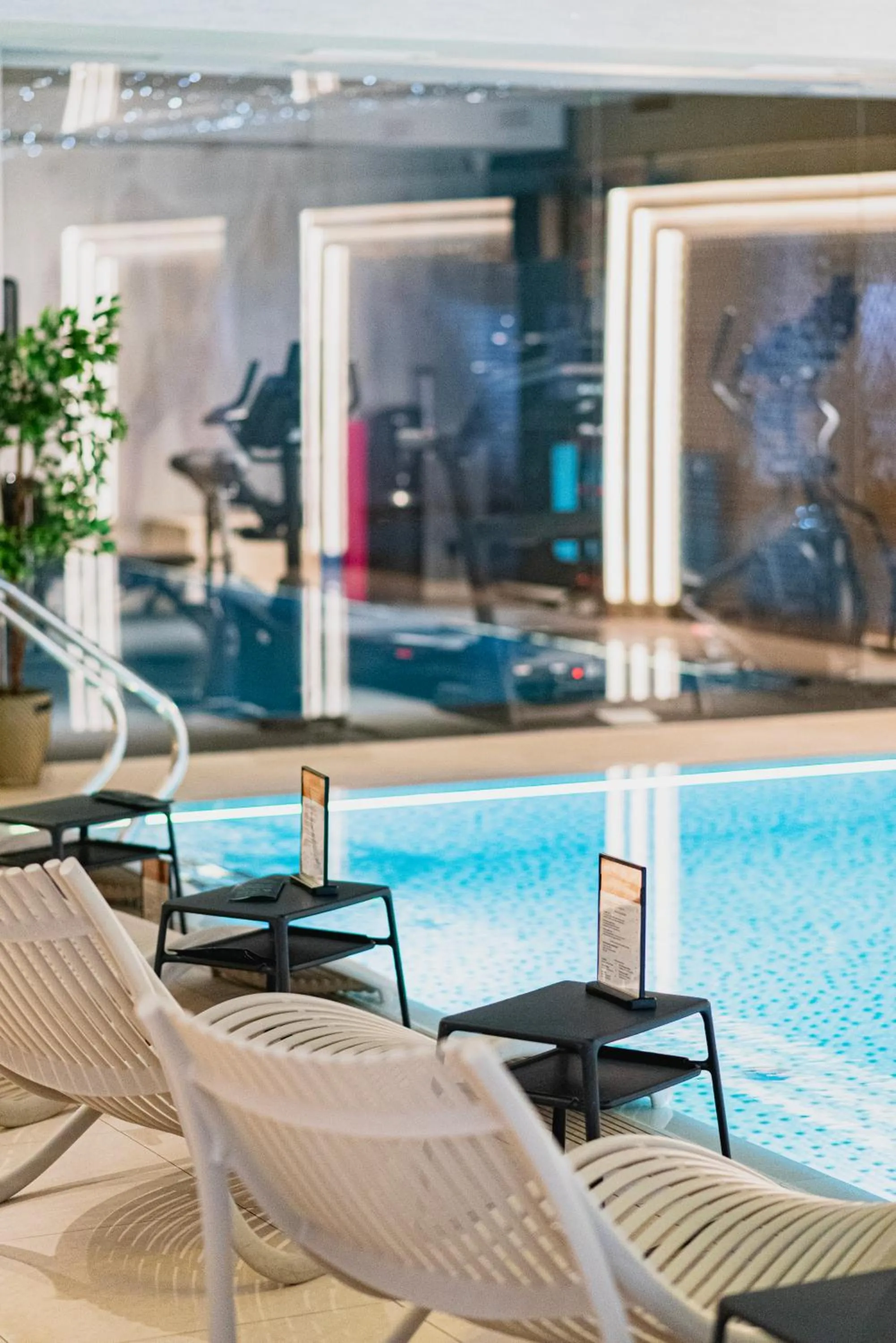 Swimming pool in Stay inn Hotel Warszawa