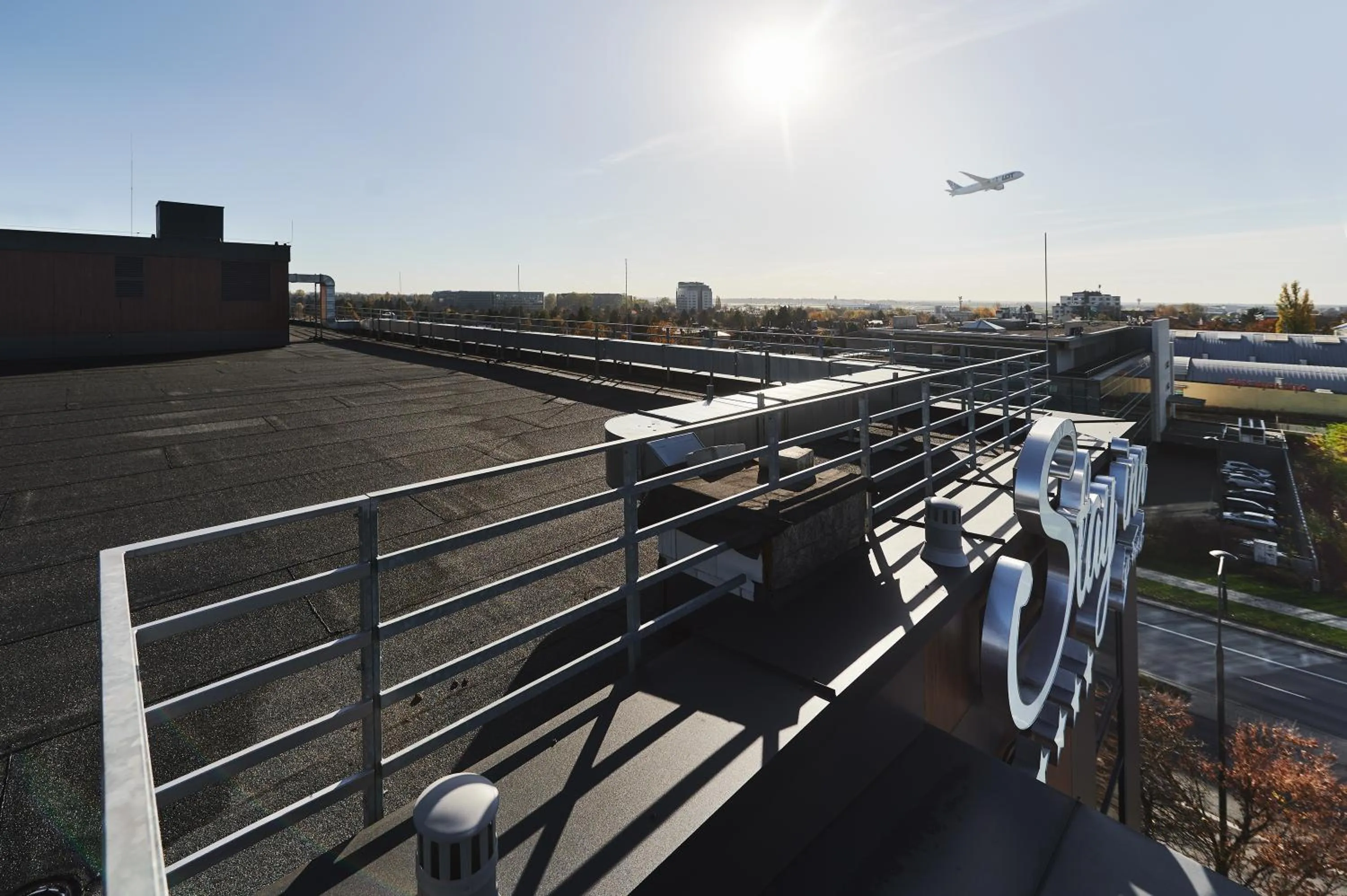 Balcony/Terrace in Stay inn Hotel Warszawa
