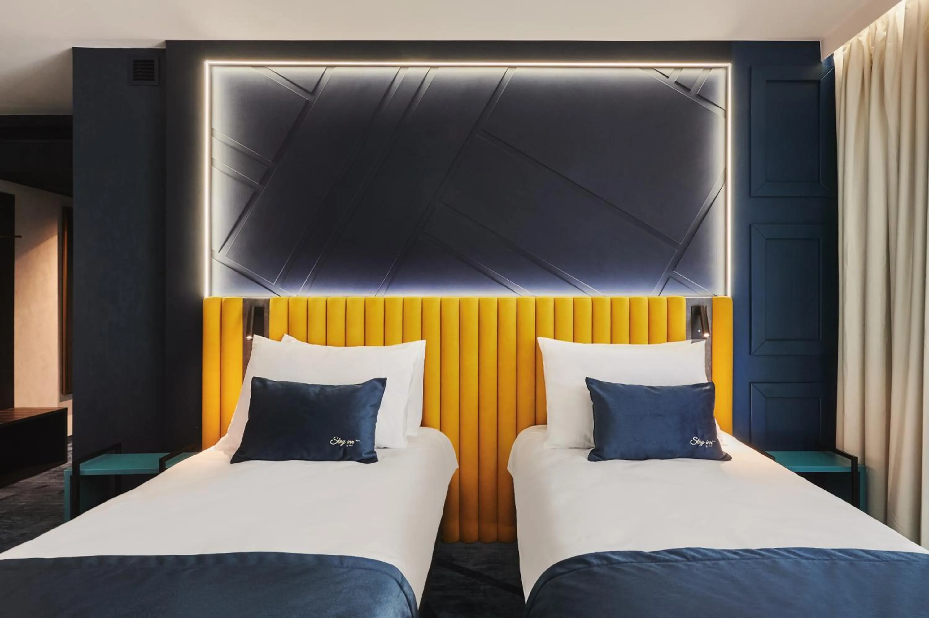 Bed in Stay inn Hotel Warszawa