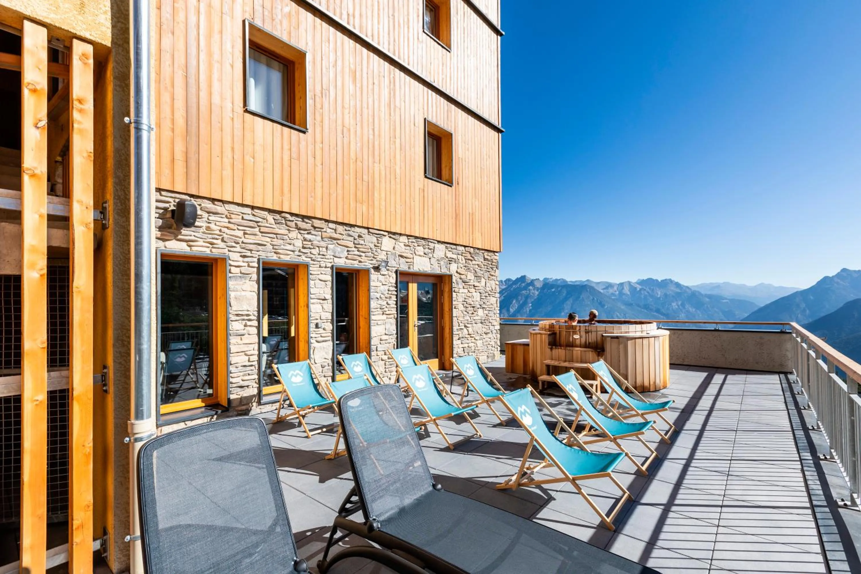 Balcony/Terrace in Résidence Club MMV Le Silvana