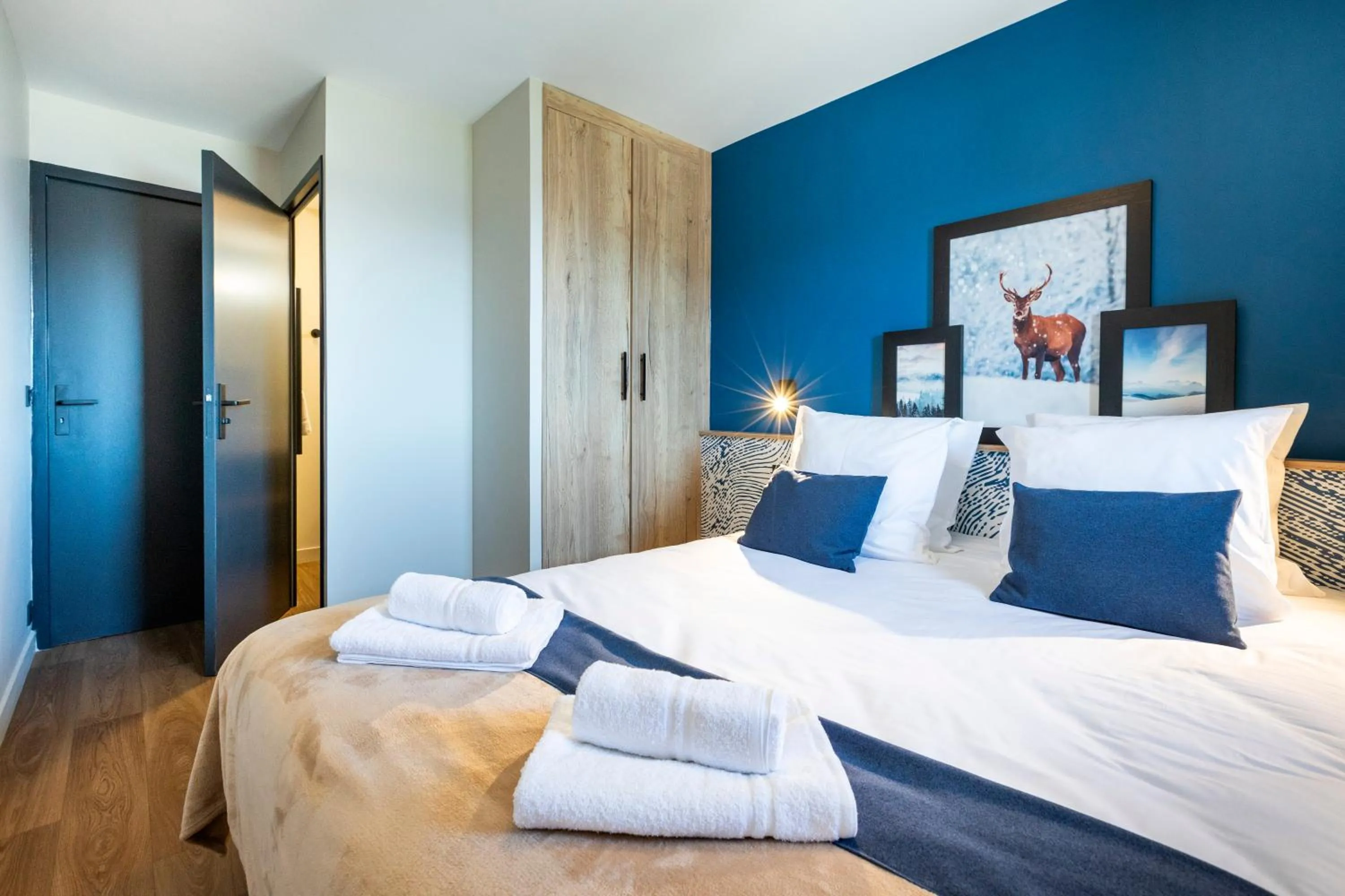 Bedroom, Bed in Résidence Club MMV Le Silvana