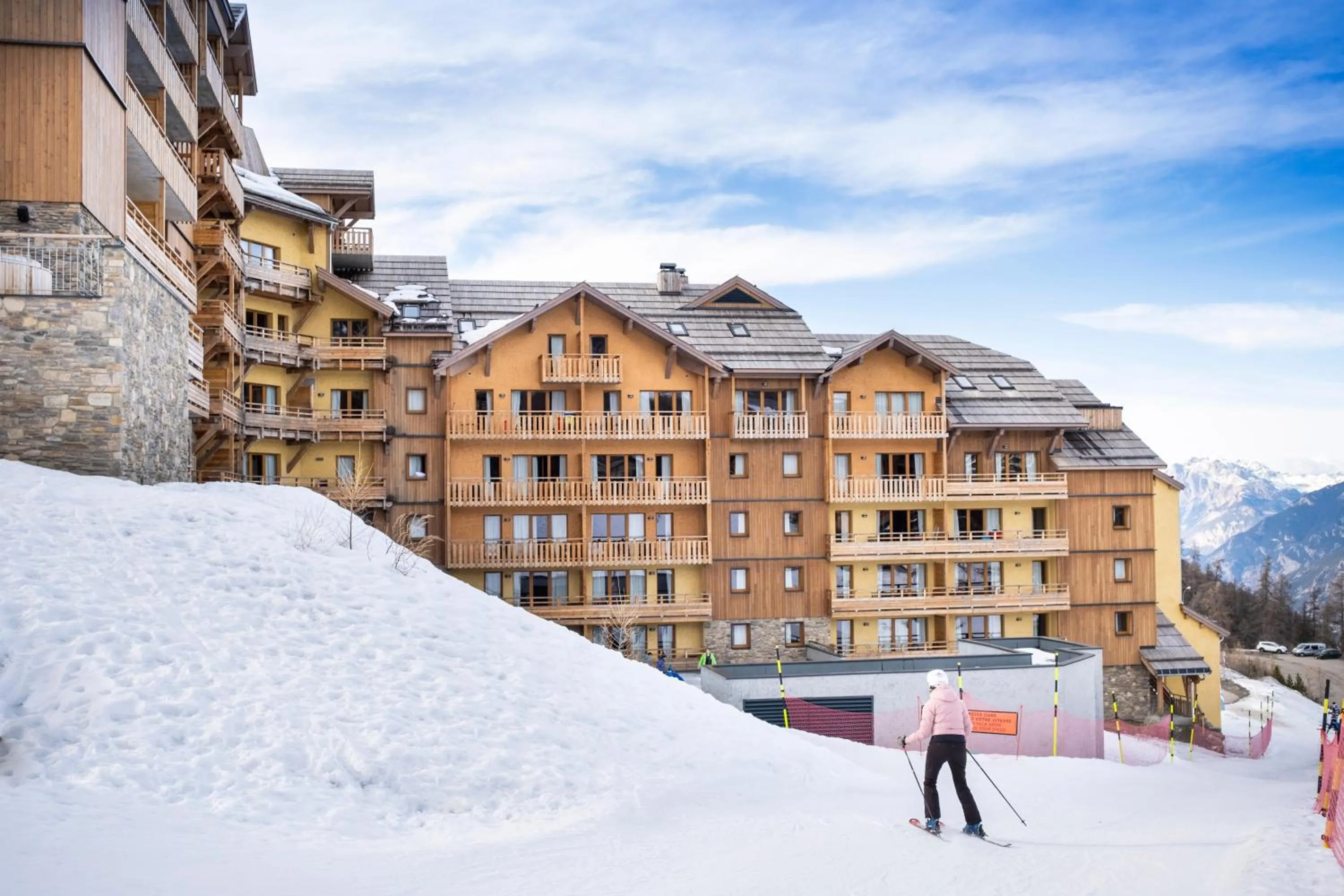 Property building in Résidence Club MMV Le Silvana