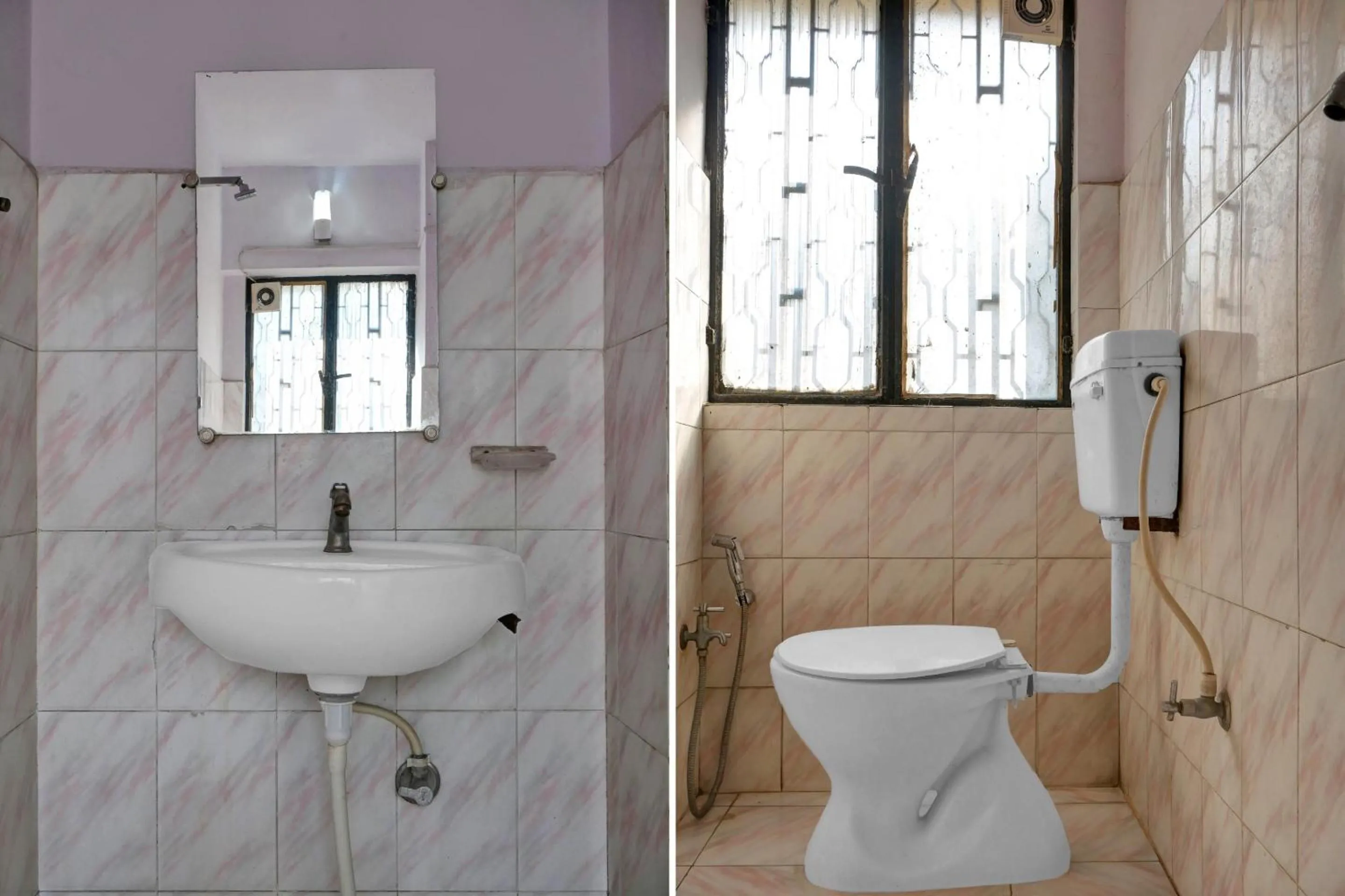 Bathroom in Hotel O by OYO Arjun