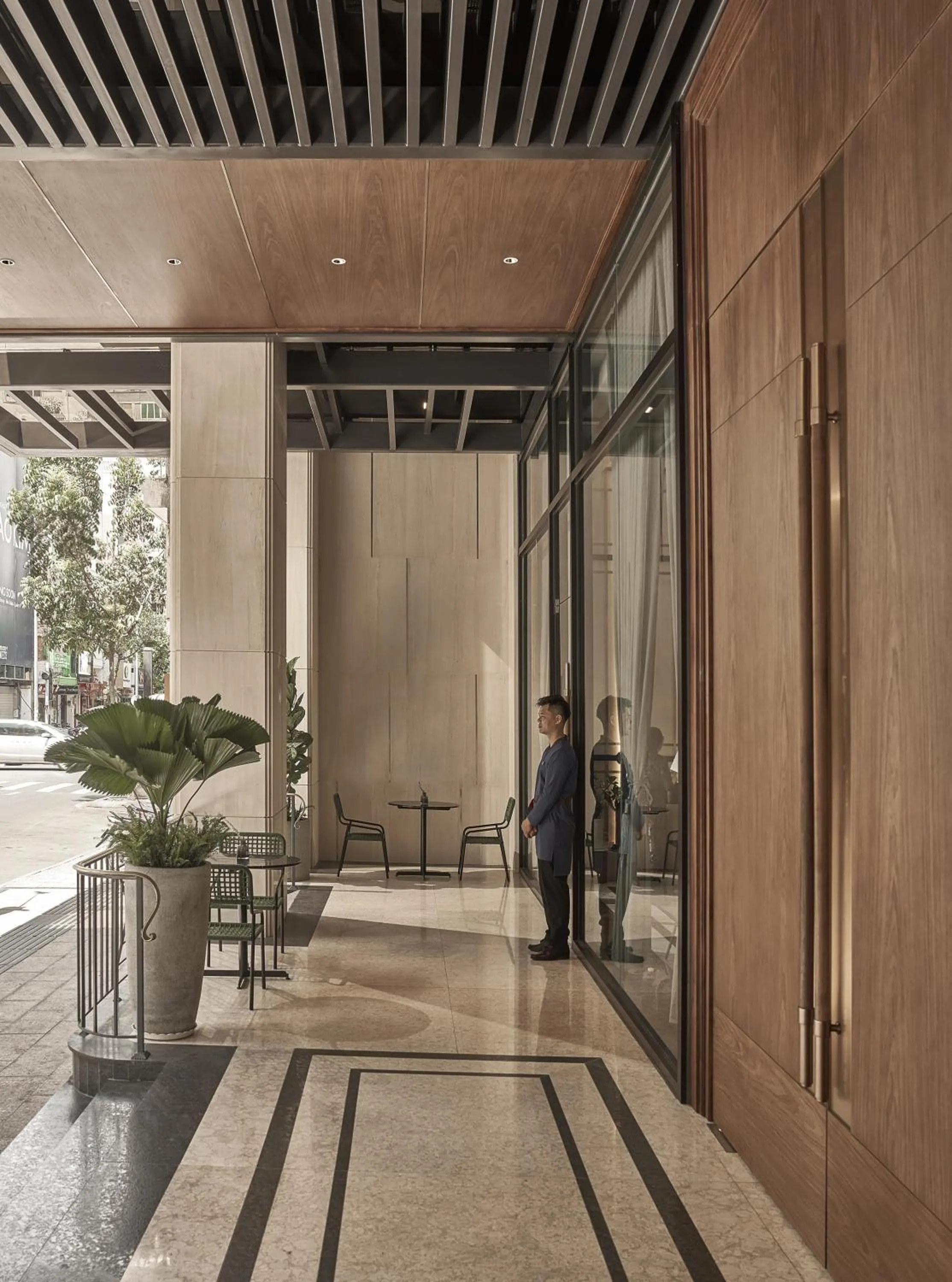 Facade/entrance in La Siesta Premium Saigon