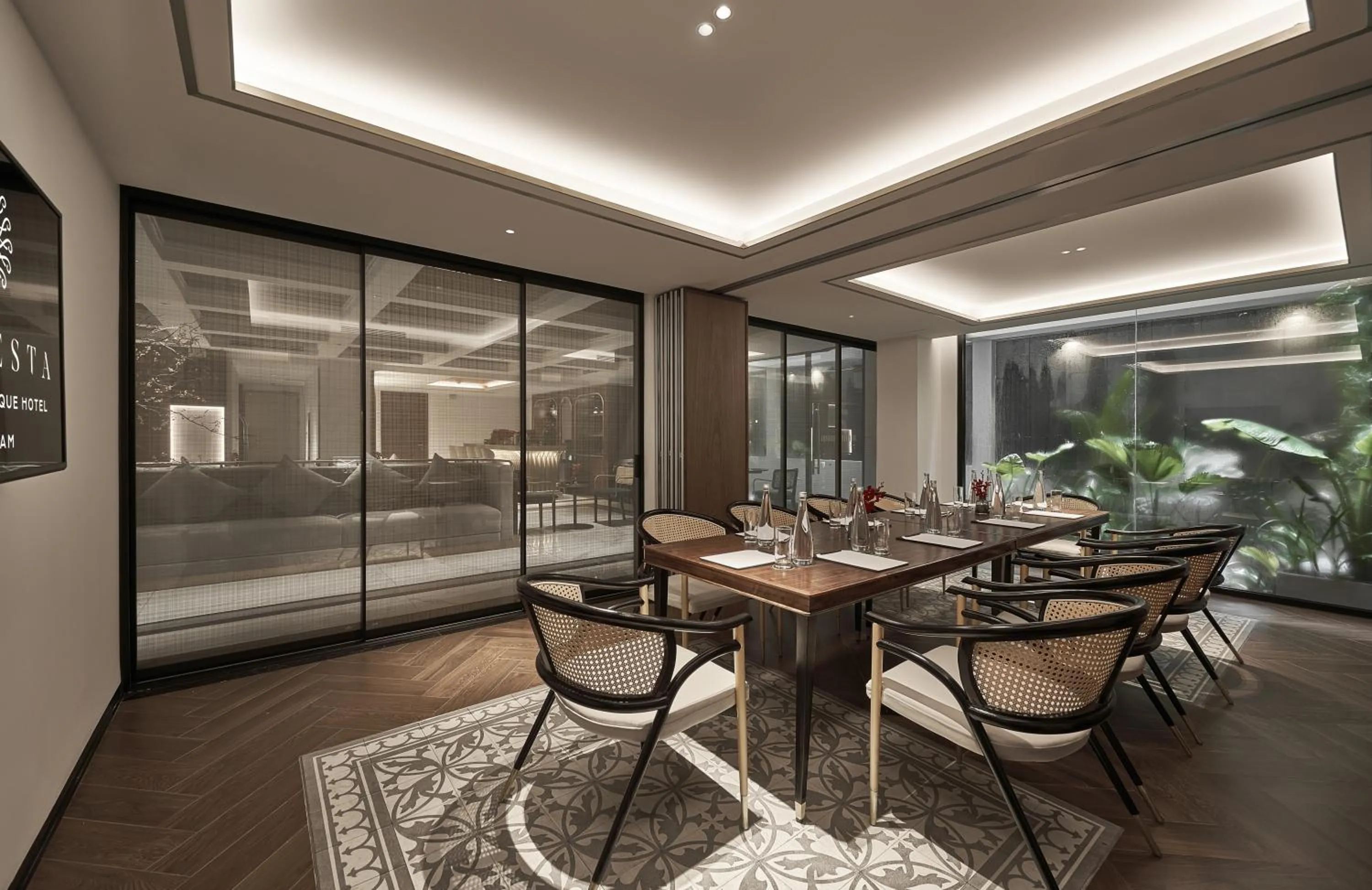 Living room in La Siesta Premium Saigon