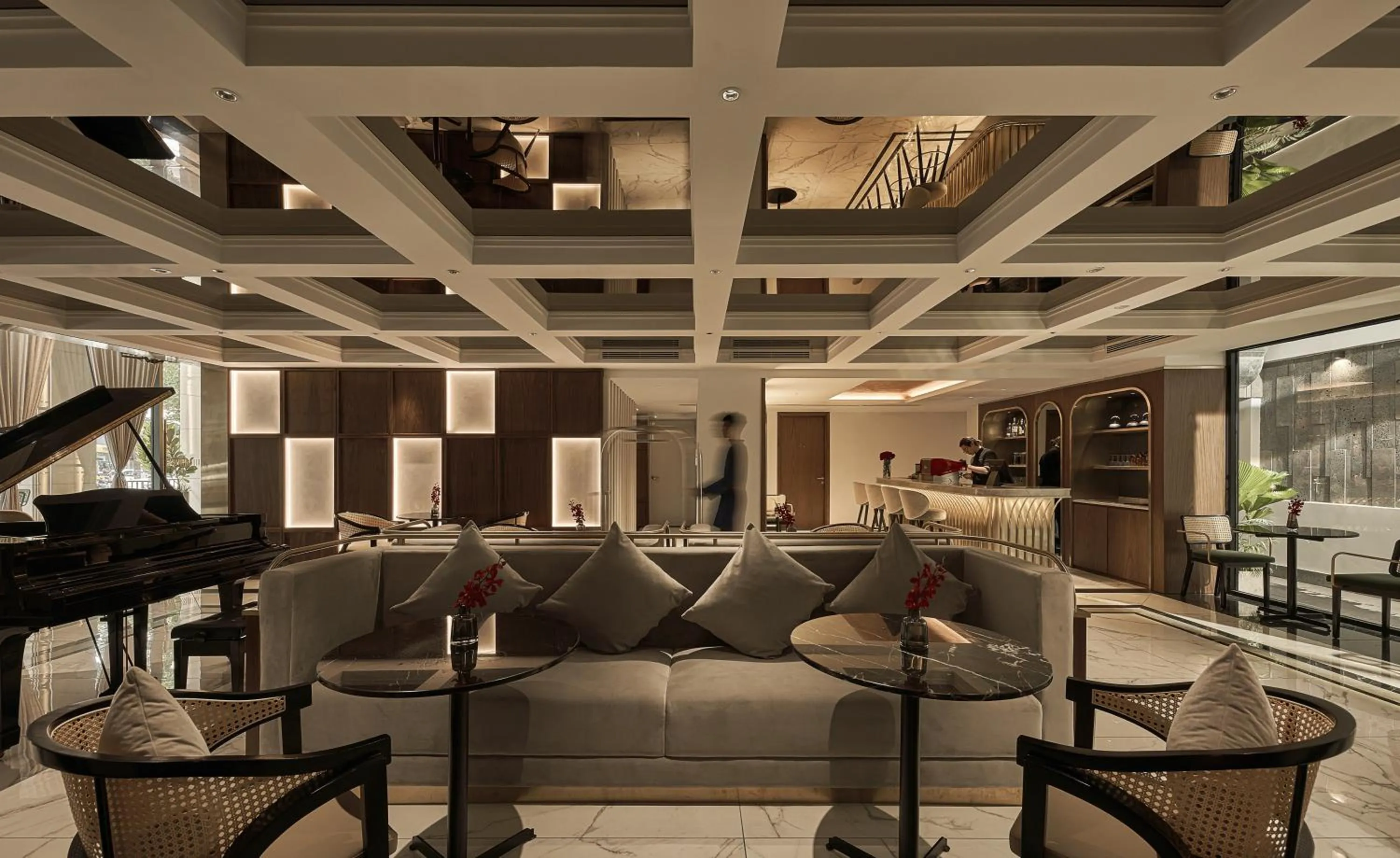 Living room in La Siesta Premium Saigon