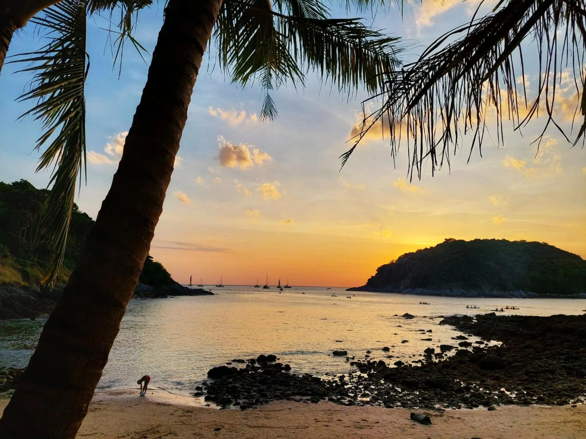 Beach in Baan sikhao Yanui