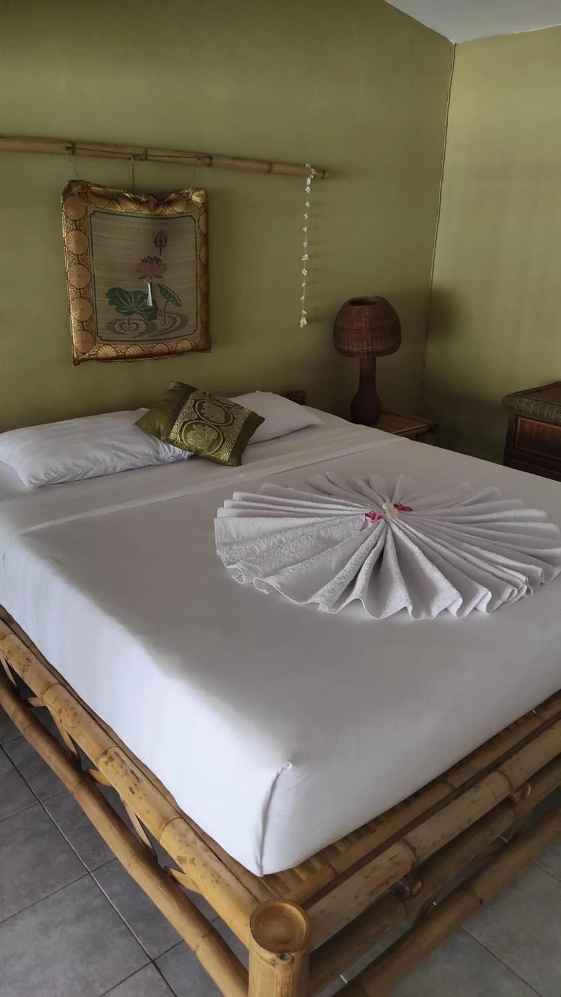 Bed in Baan sikhao Yanui