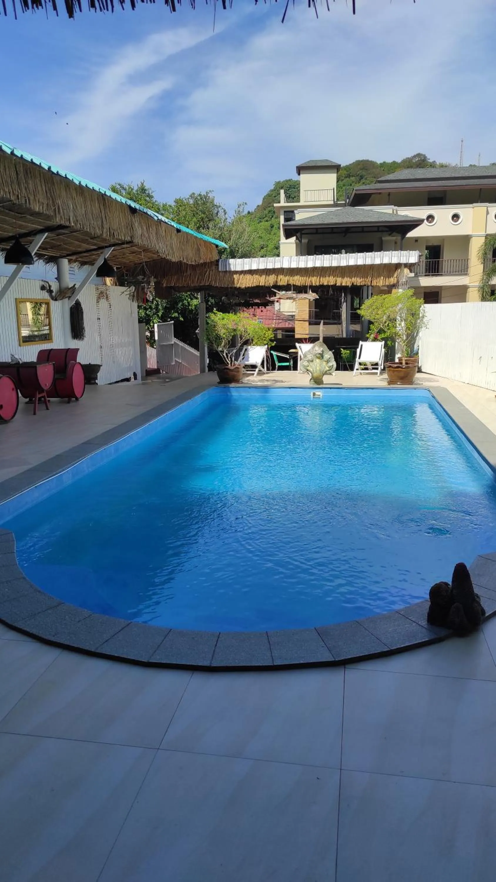 Pool view in Baan sikhao Yanui