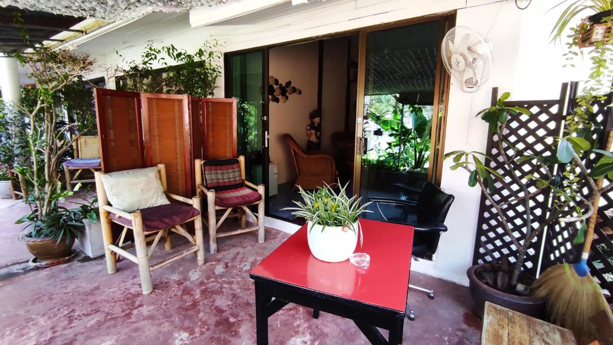 Patio in Baan sikhao Yanui