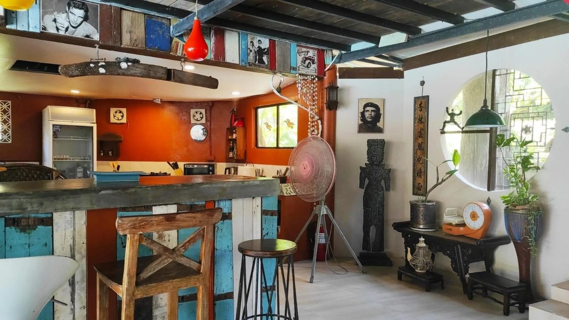 Kitchen or kitchenette in Baan sikhao Yanui