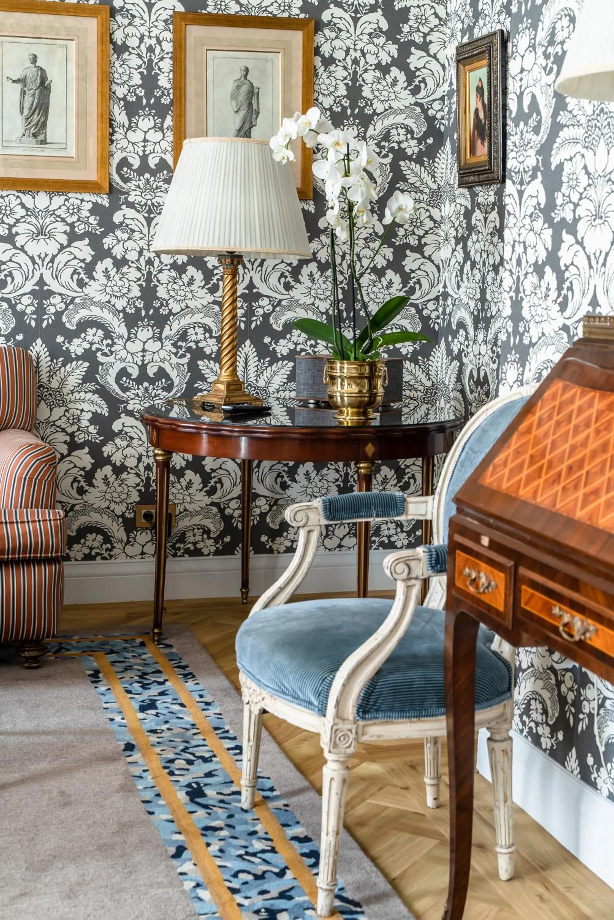 Decorative detail in Relais & Châteaux Hotel Orfila