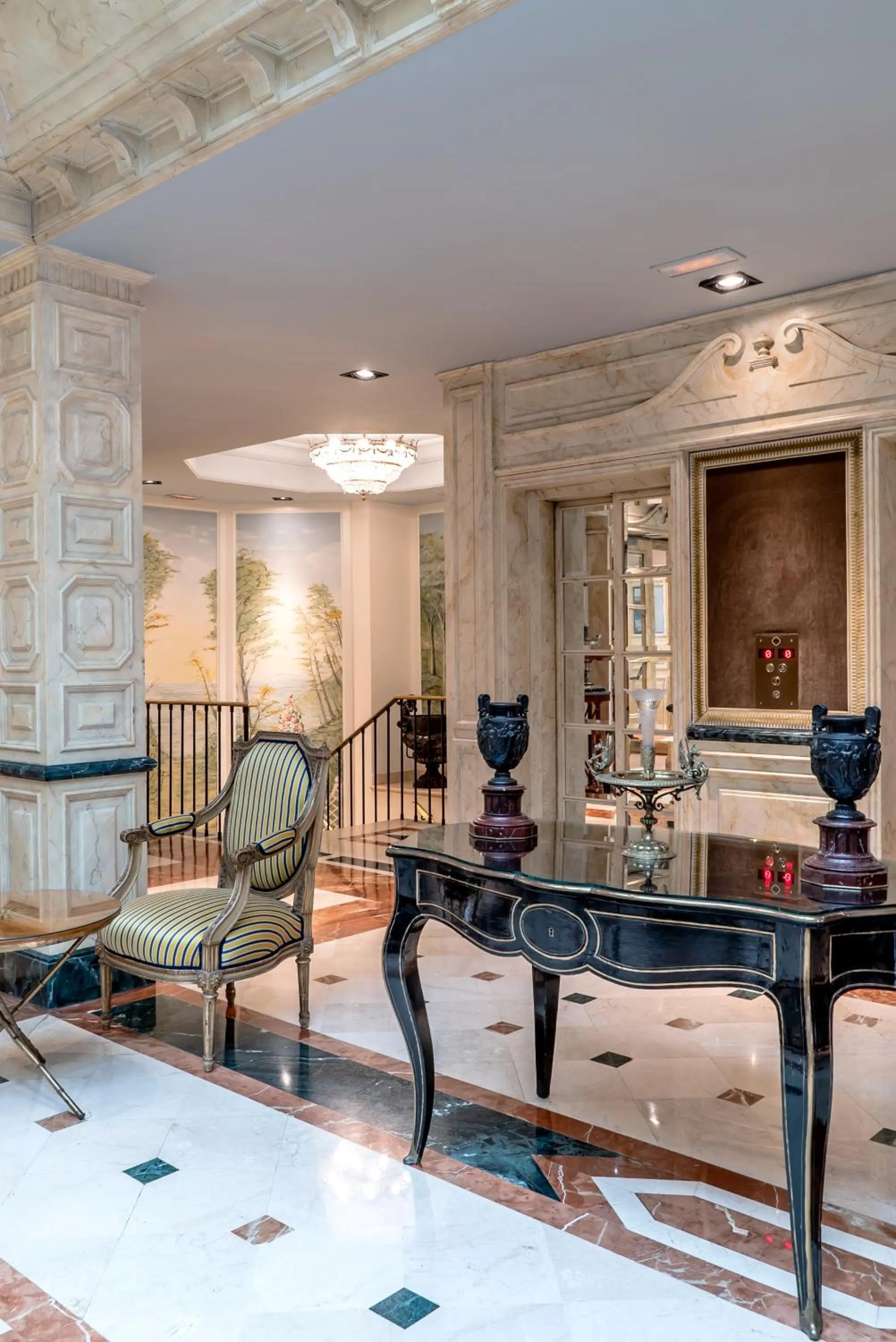 Lobby or reception in Relais & Châteaux Hotel Orfila