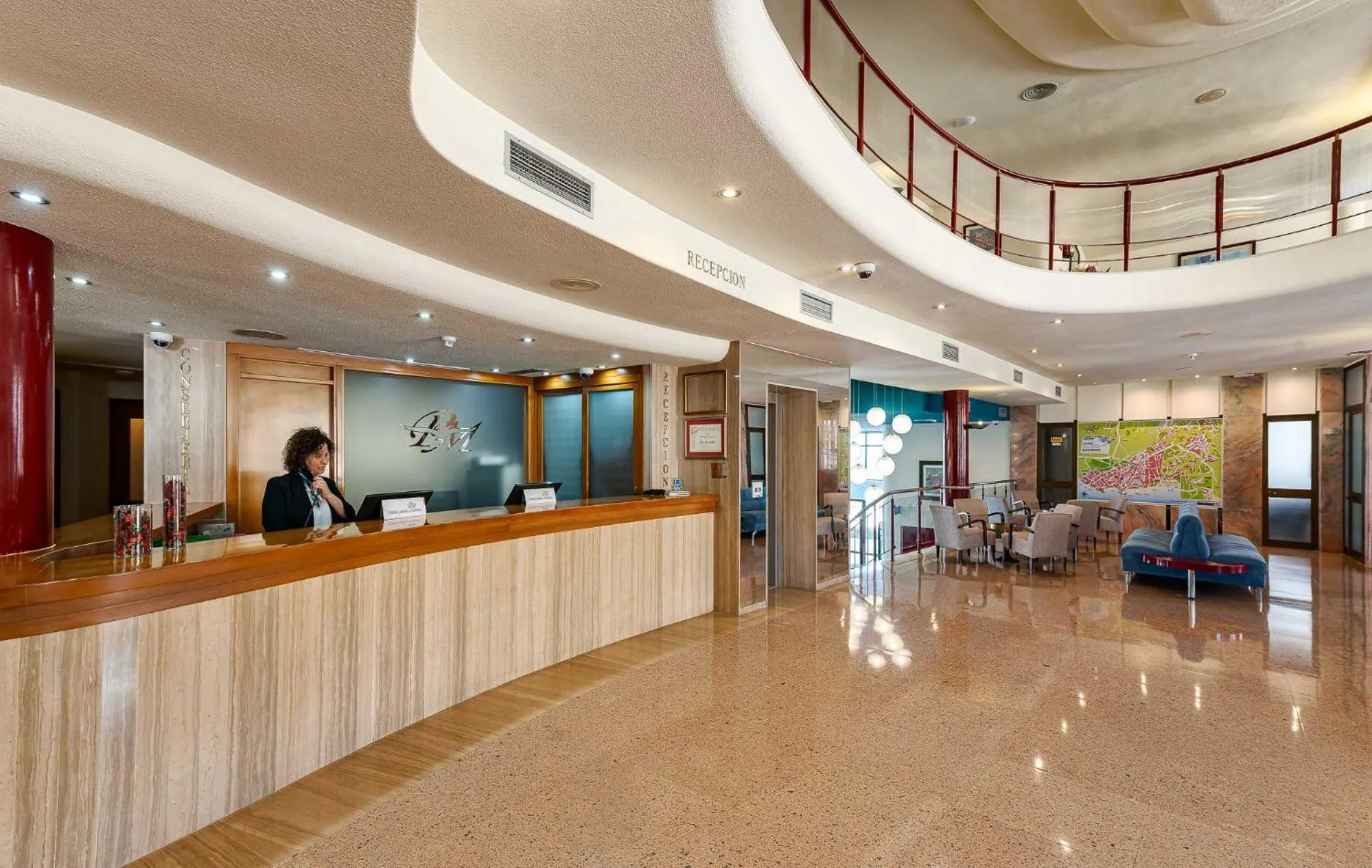 Lobby or reception in Perla Marina