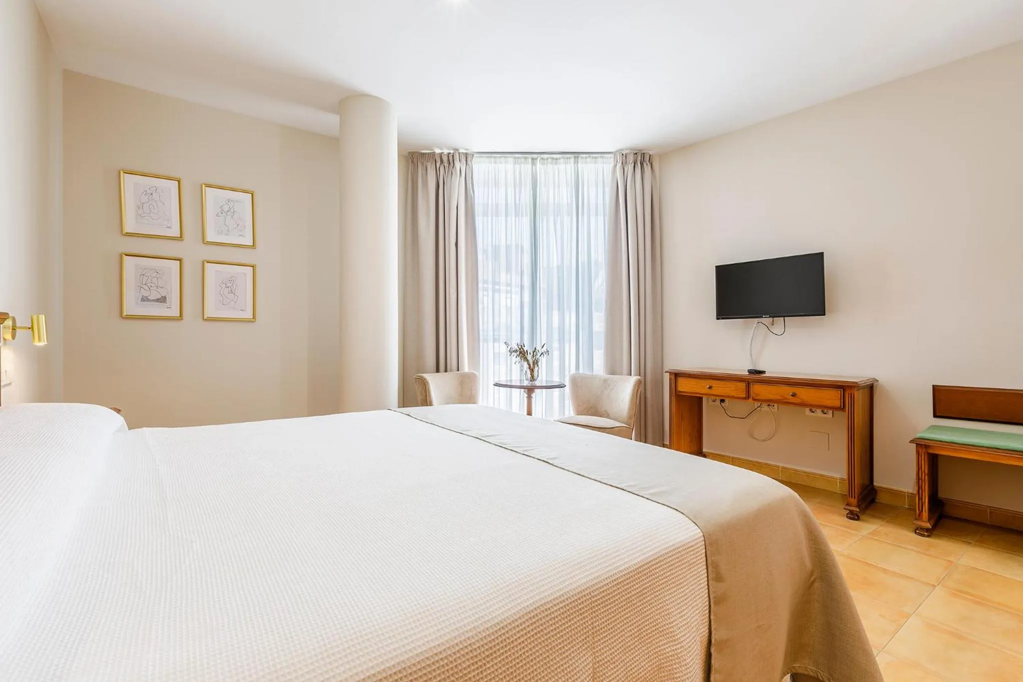 Bed in Hotel Almijara - Mares