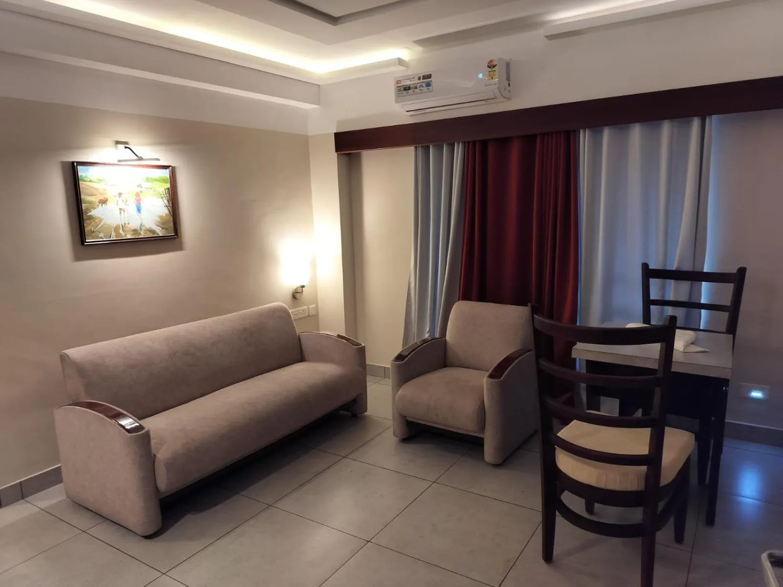 Living room in Hotel Seven Hills