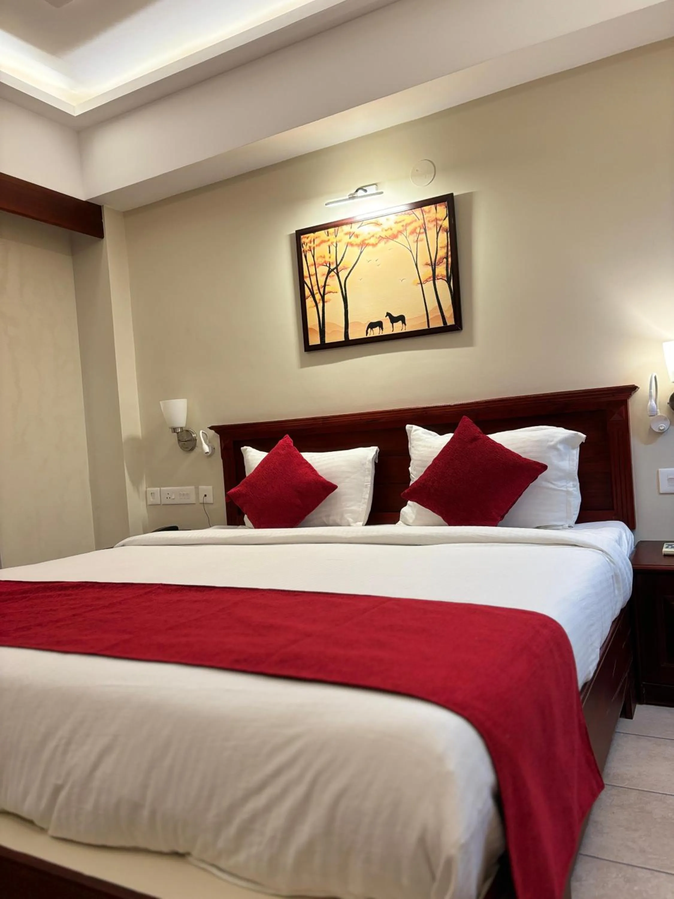 Bed in Hotel Seven Hills