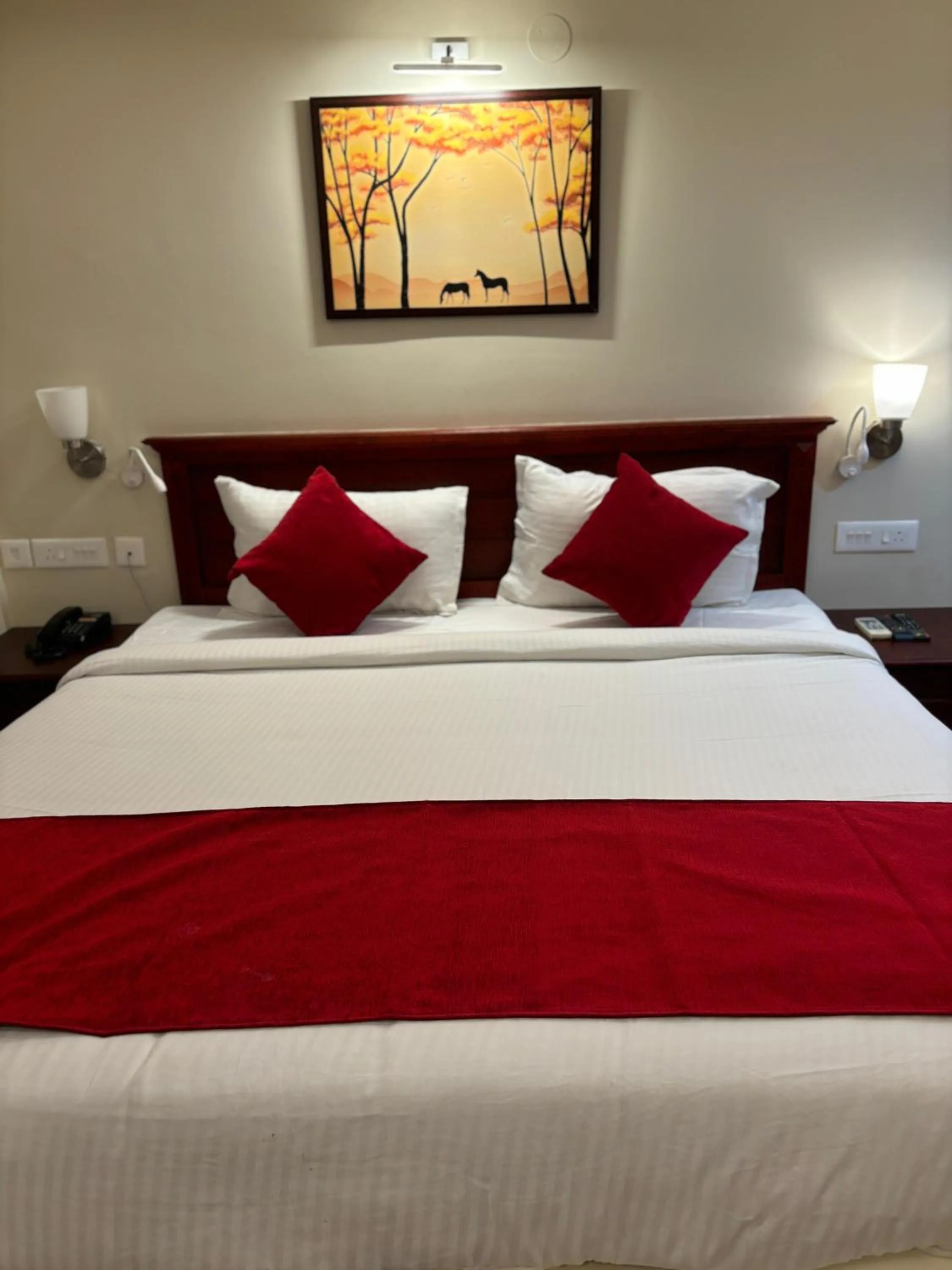 Bed in Hotel Seven Hills