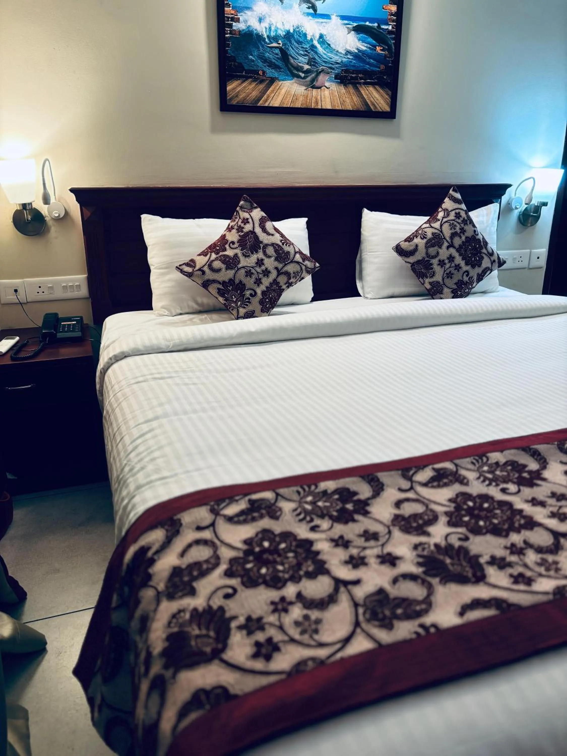 Bed in Hotel Seven Hills