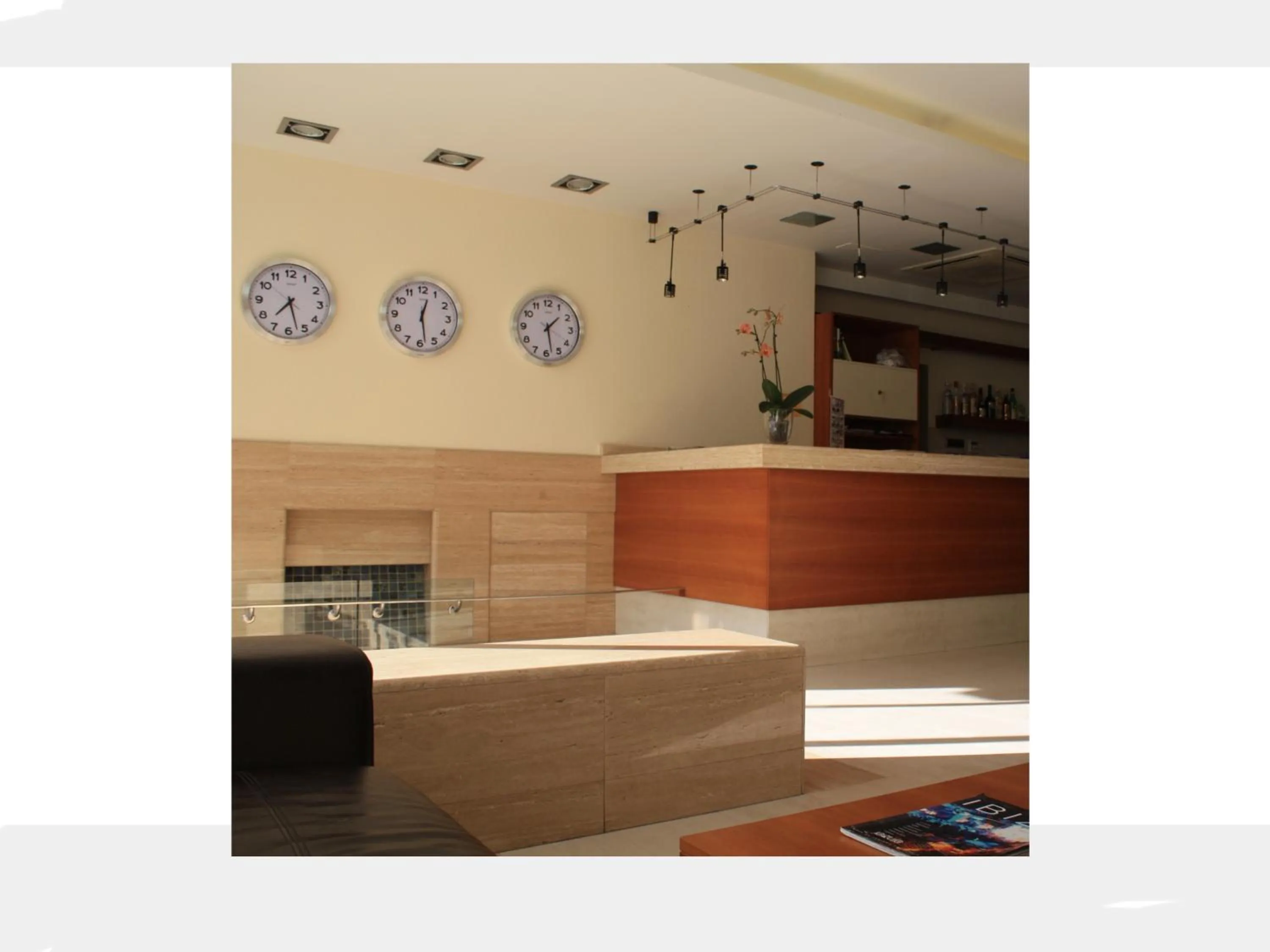 Lobby or reception in Hotel Marfil