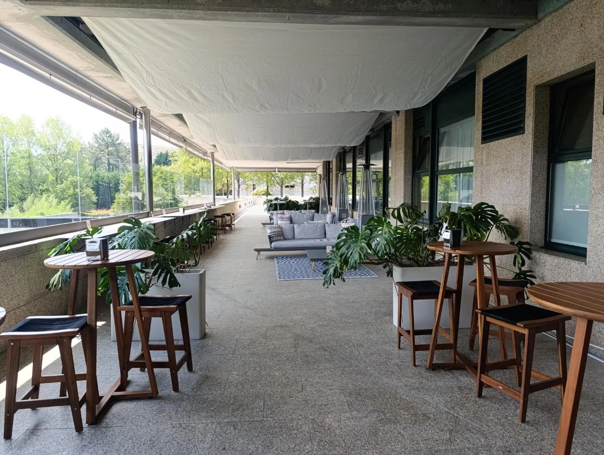 Balcony/Terrace in Oca Puerta del Camino Hotel