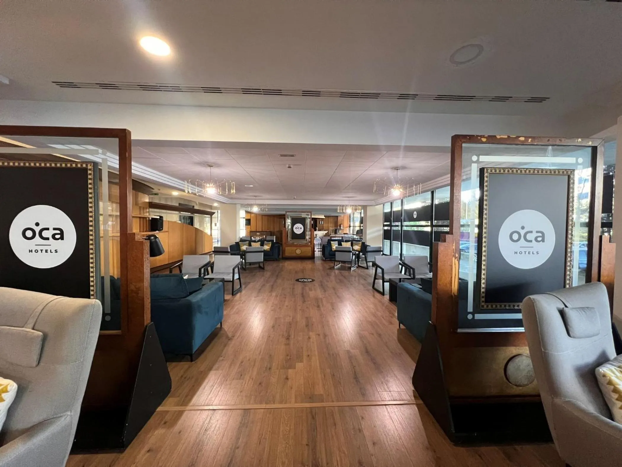 Lounge or bar in Oca Puerta del Camino Hotel