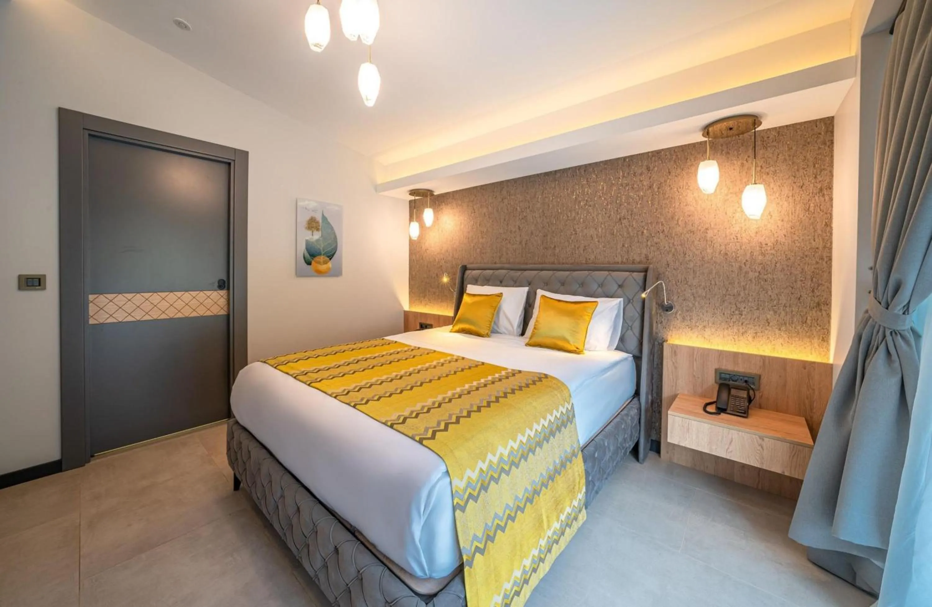 Bed in Batıhan Vadi Hotel