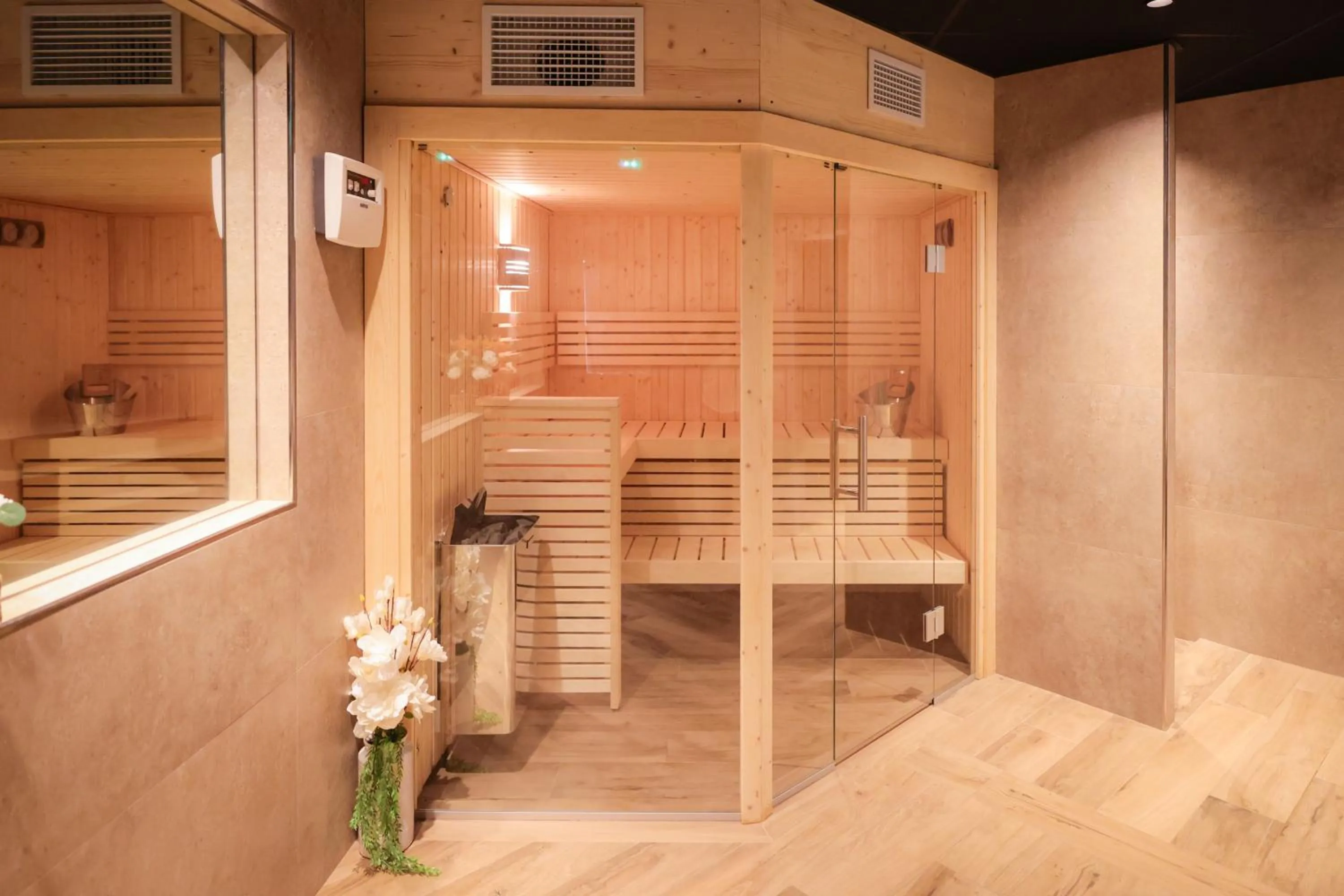 Sauna in Hotel Turan & Spa