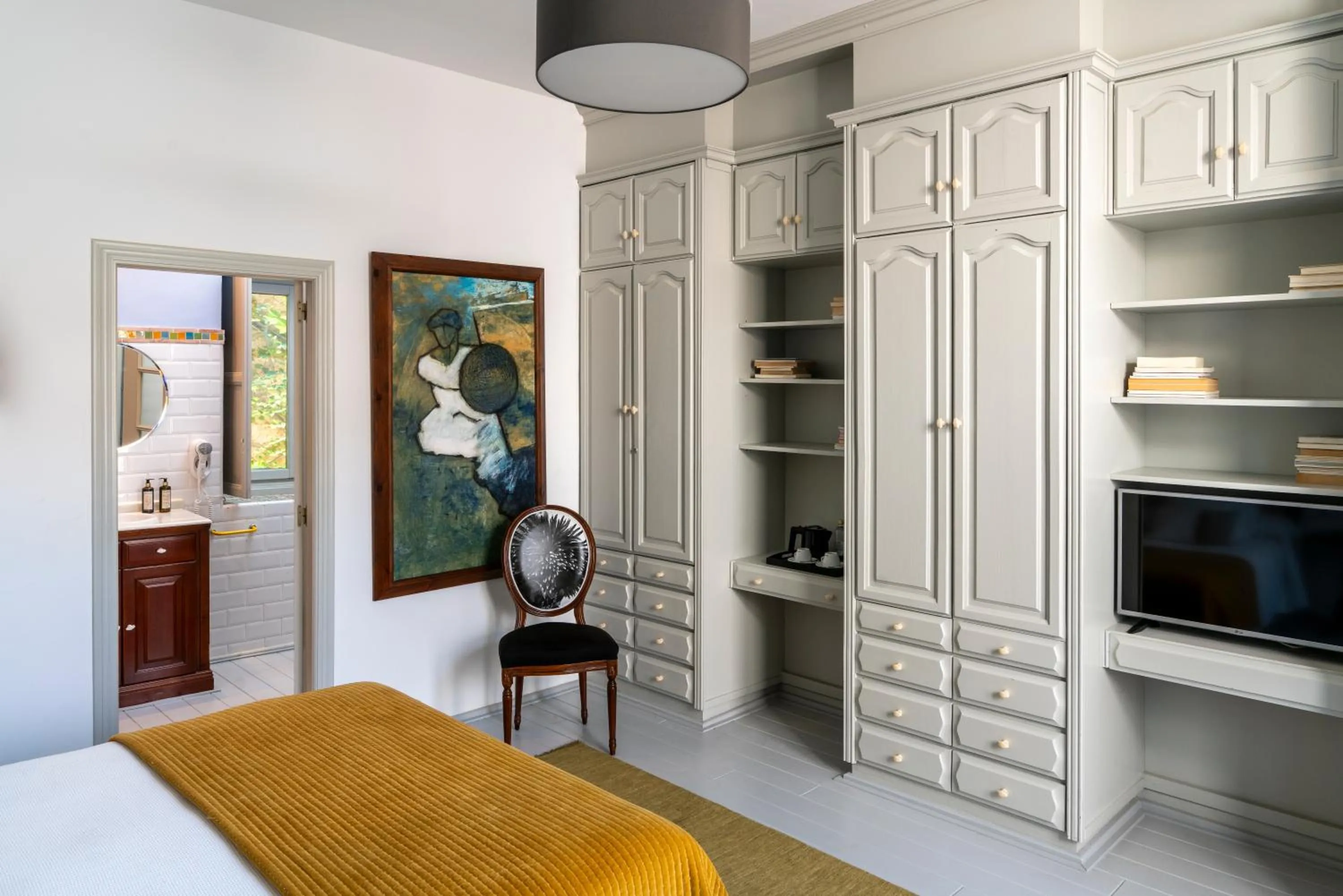 Bedroom, Bed in Art Boutique Hotel Chamarel