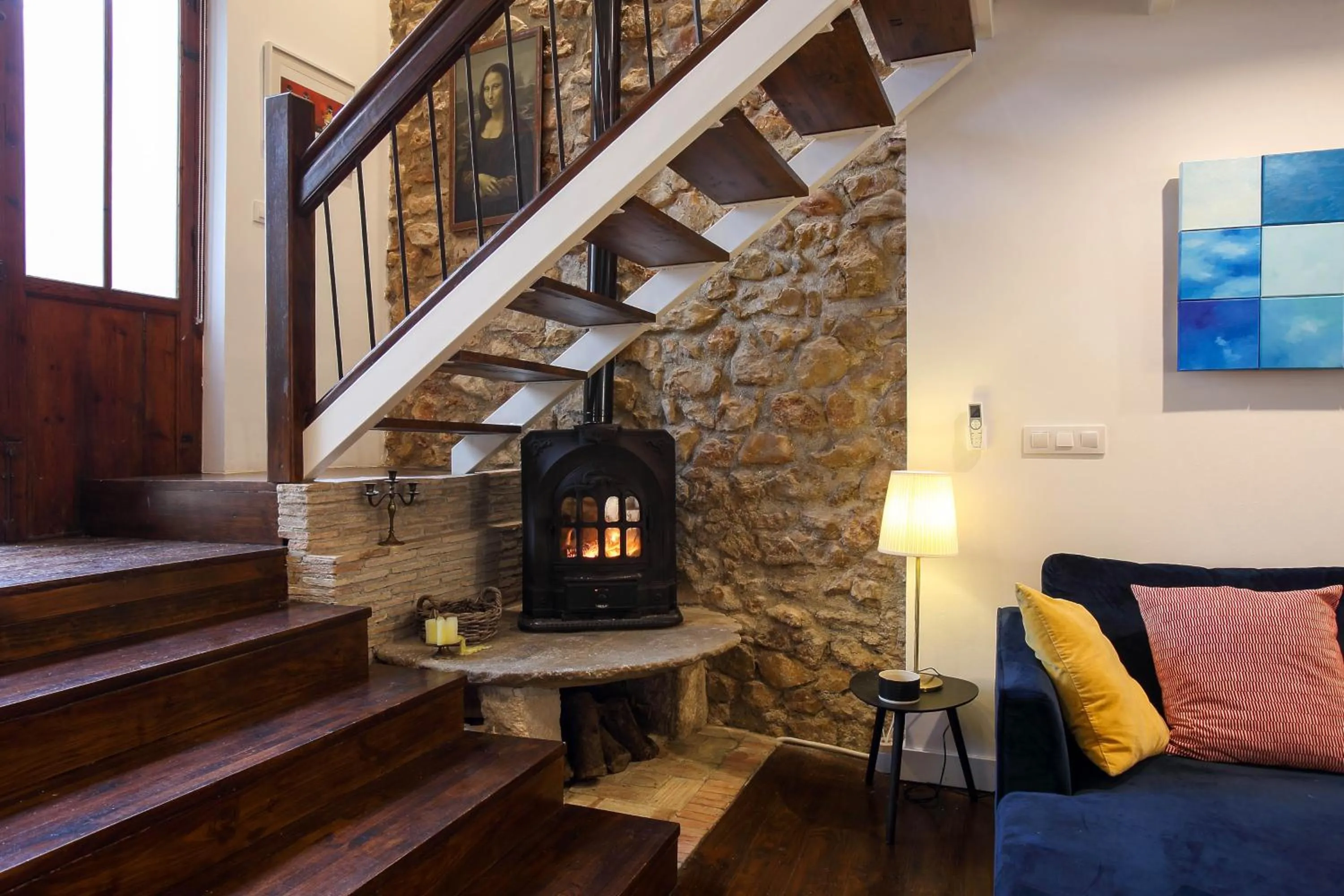 Living room in Art Boutique Hotel Chamarel