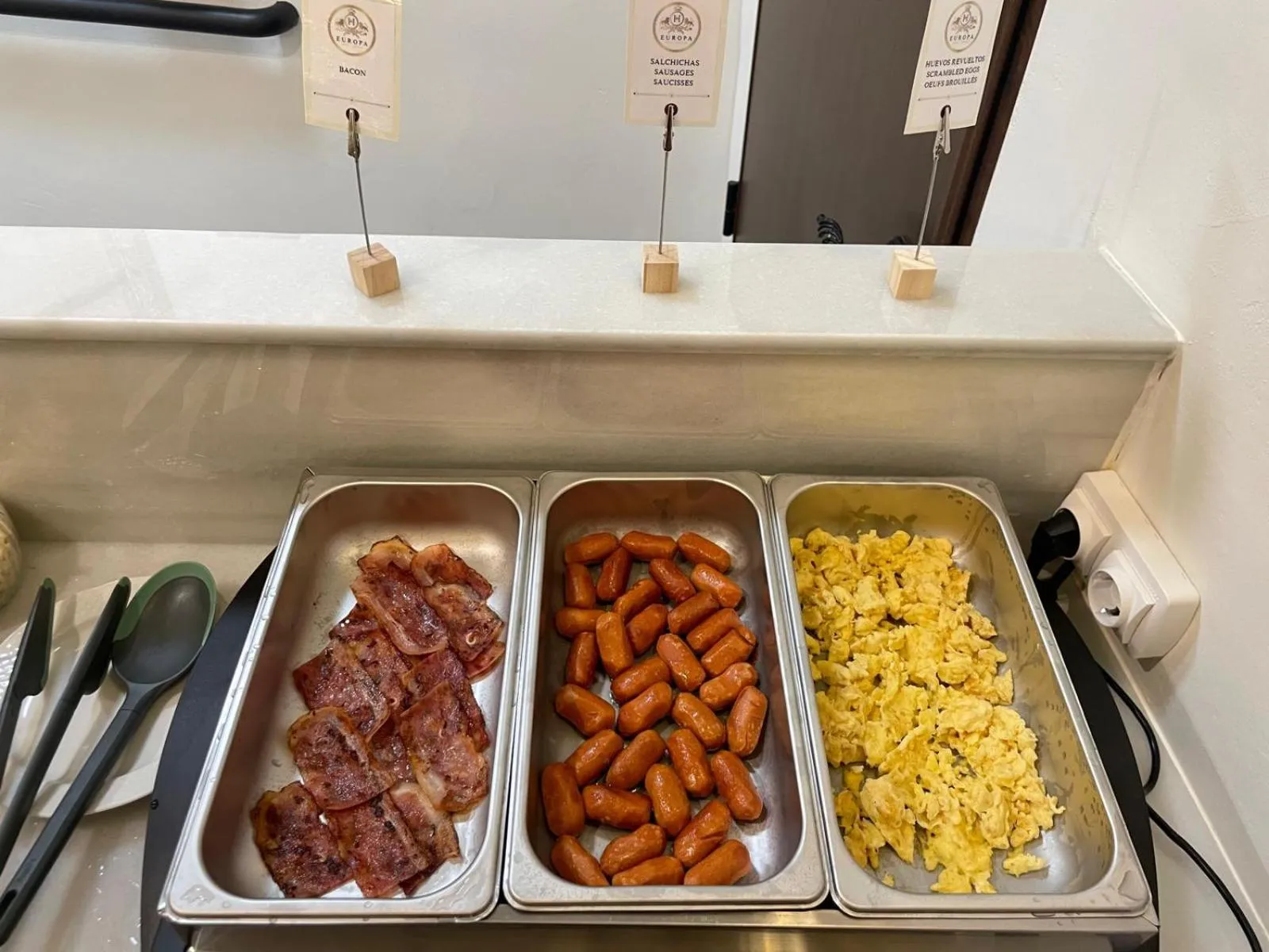 Buffet breakfast in Hotel Europa Boutique Sevilla