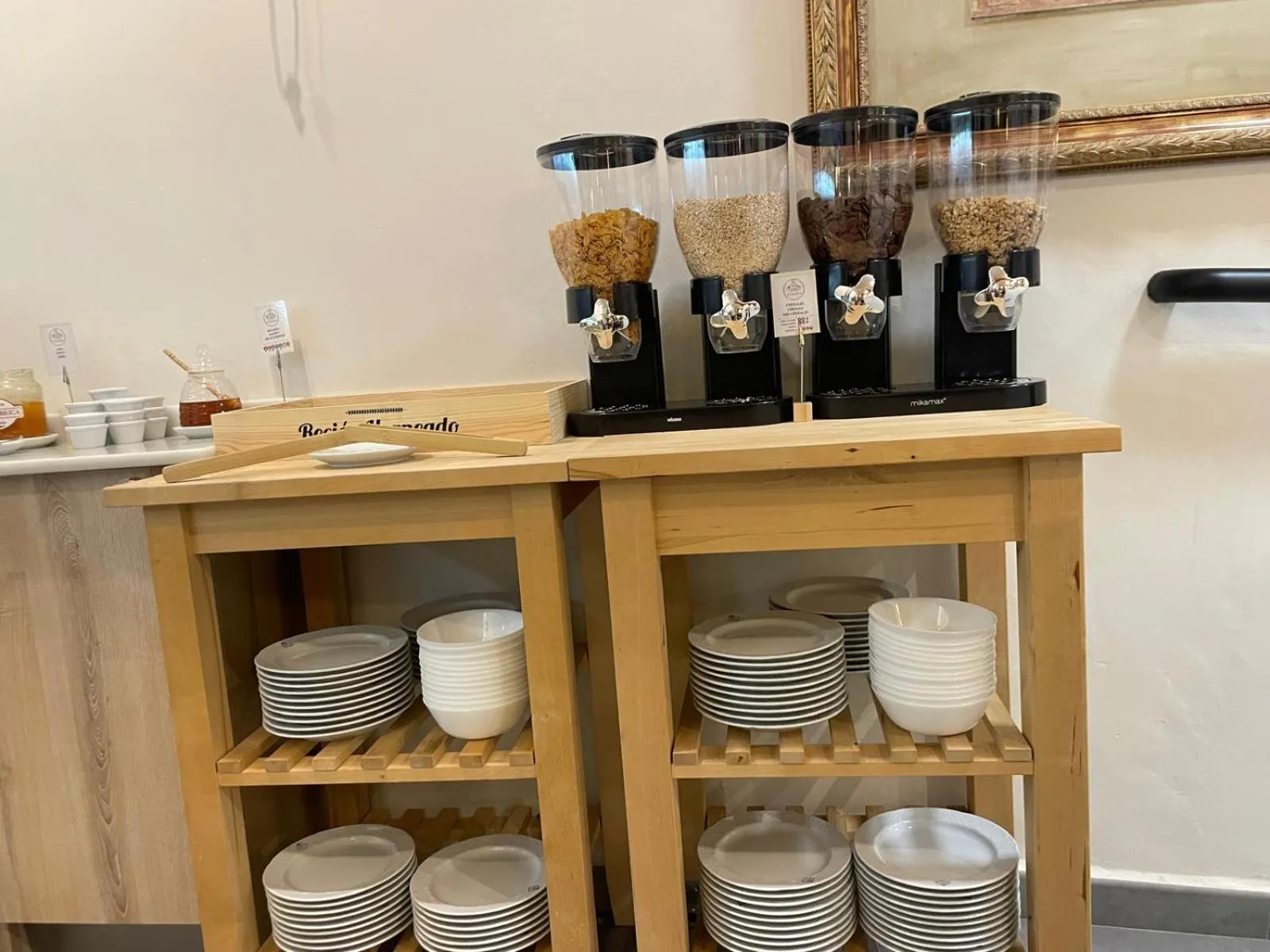 Buffet breakfast in Hotel Europa Boutique Sevilla