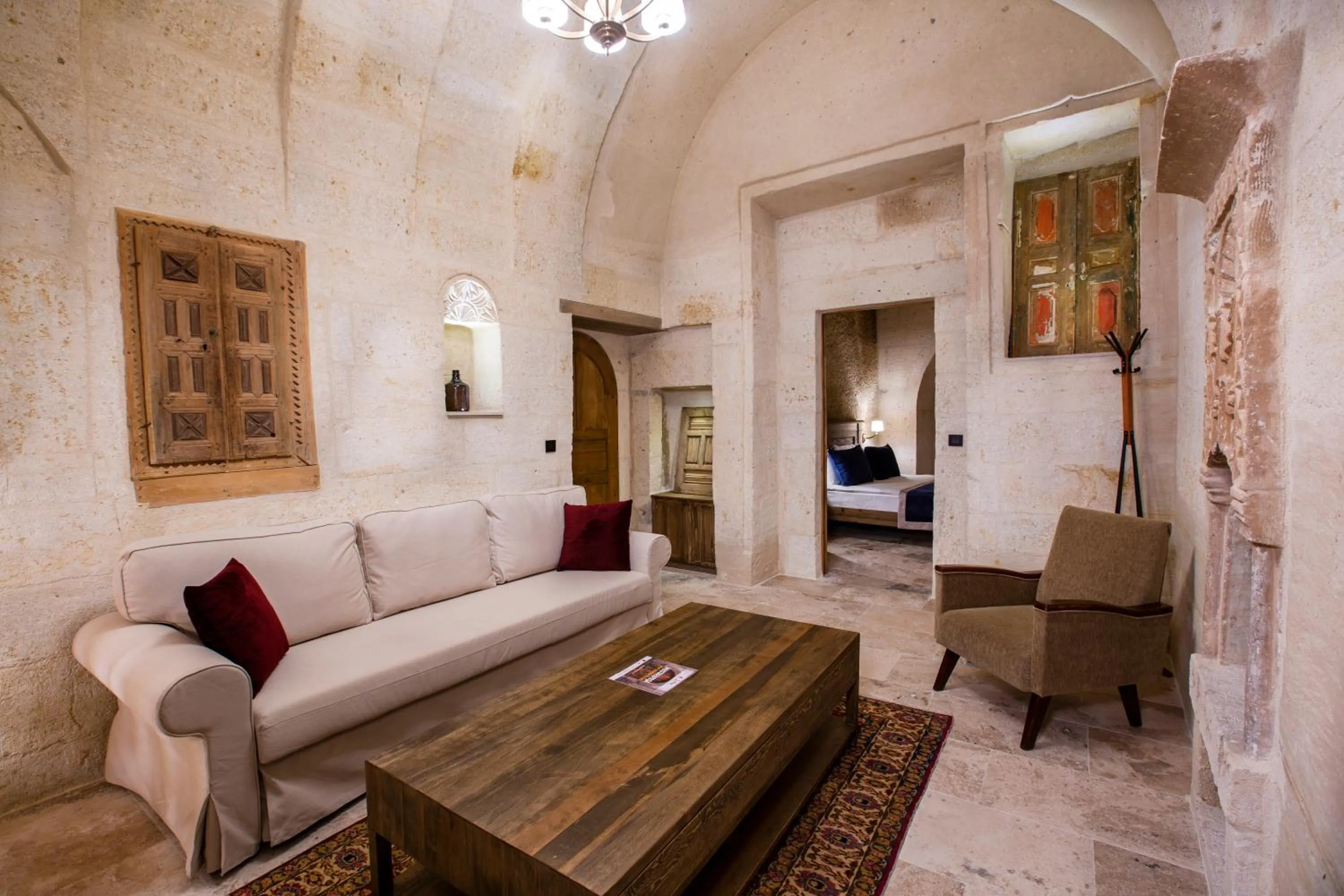 Living room in Sinasos Evleri