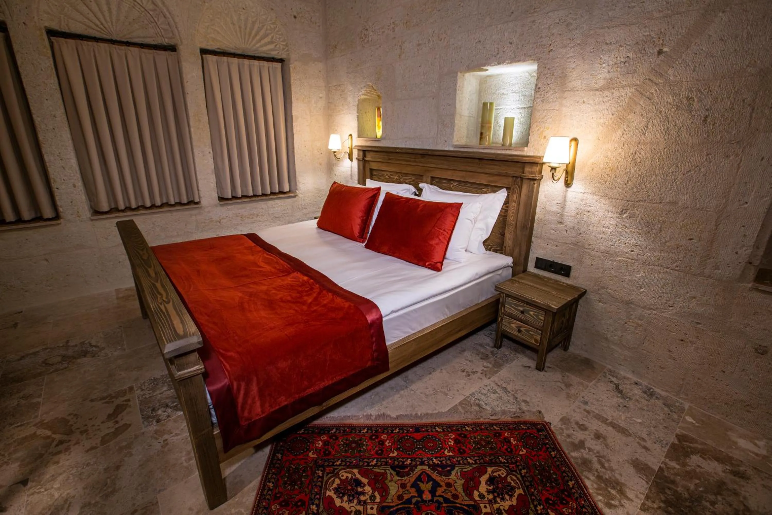 Bed in Sinasos Evleri