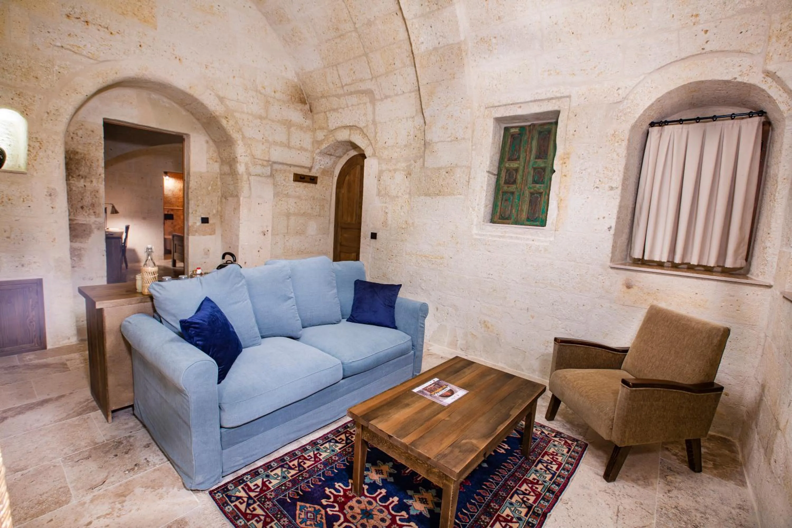 Living room in Sinasos Evleri