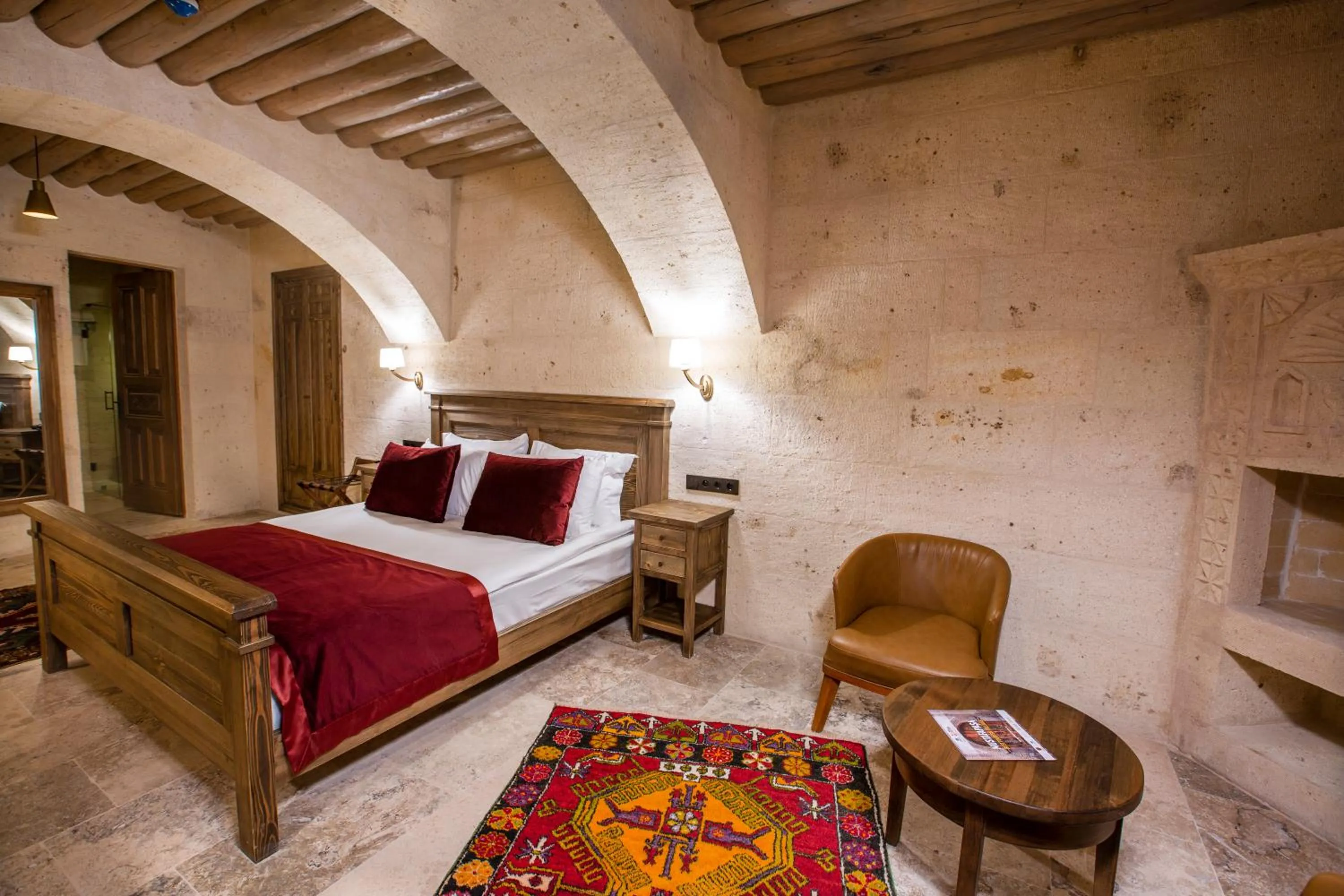 Bed in Sinasos Evleri