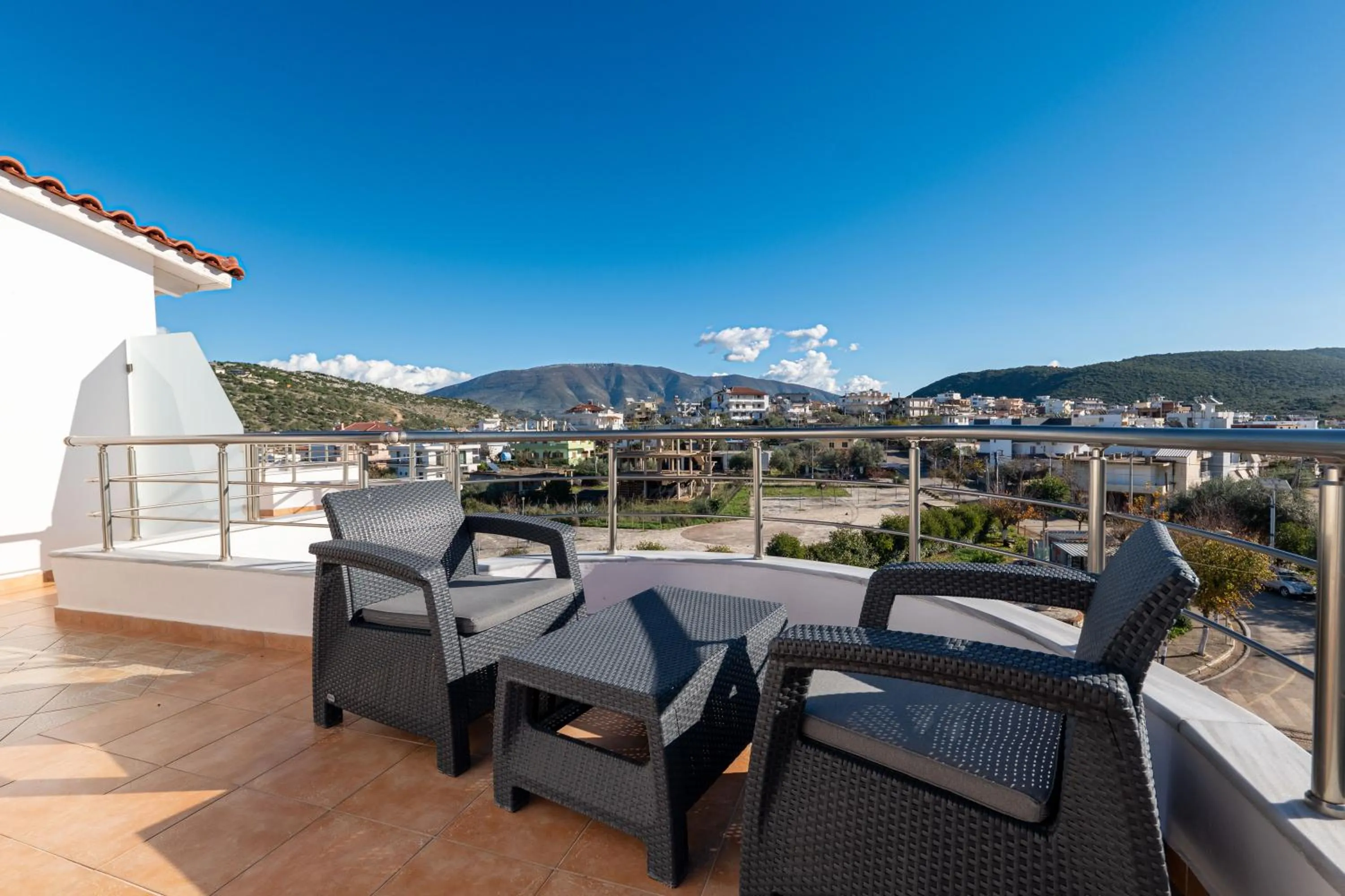 Balcony/Terrace in Mariksel HOTEL