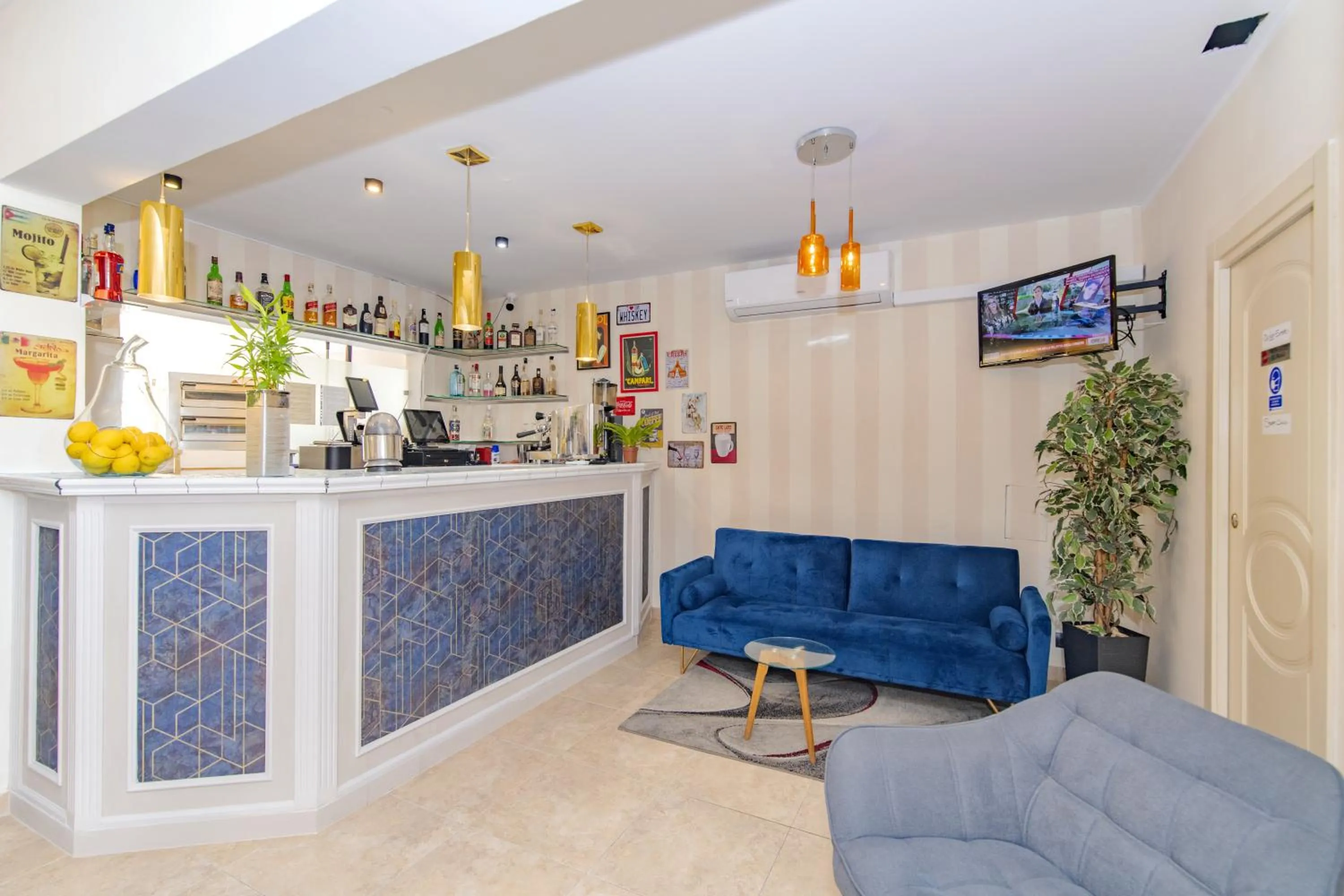 Lounge or bar in Hotel Sa Barrera - Adults Only