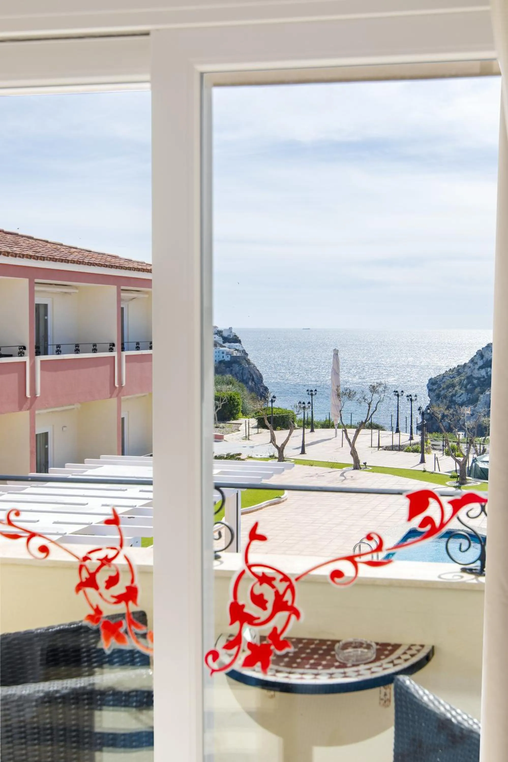 Balcony/Terrace in Hotel Sa Barrera - Adults Only