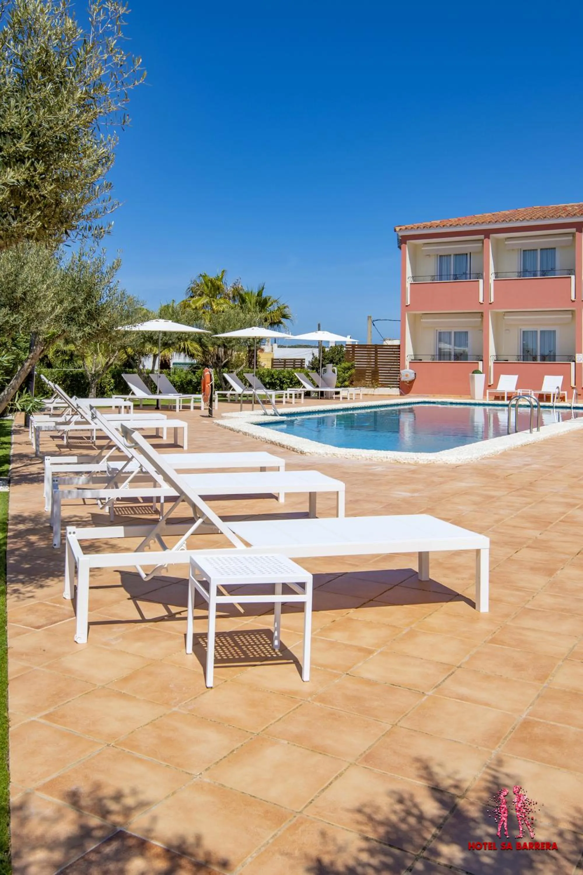 Swimming pool in Hotel Sa Barrera - Adults Only