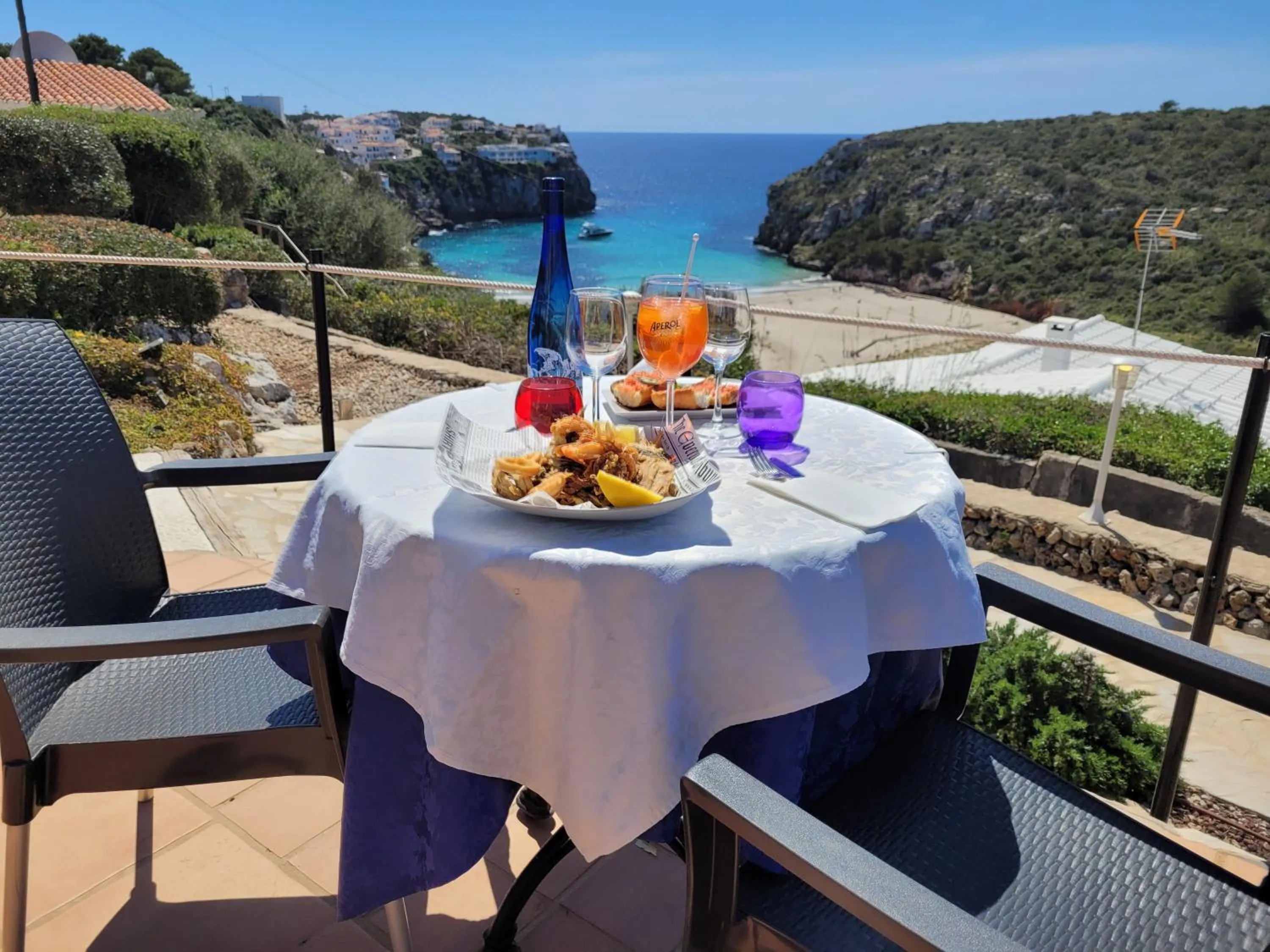 Balcony/Terrace in Hotel Sa Barrera - Adults Only