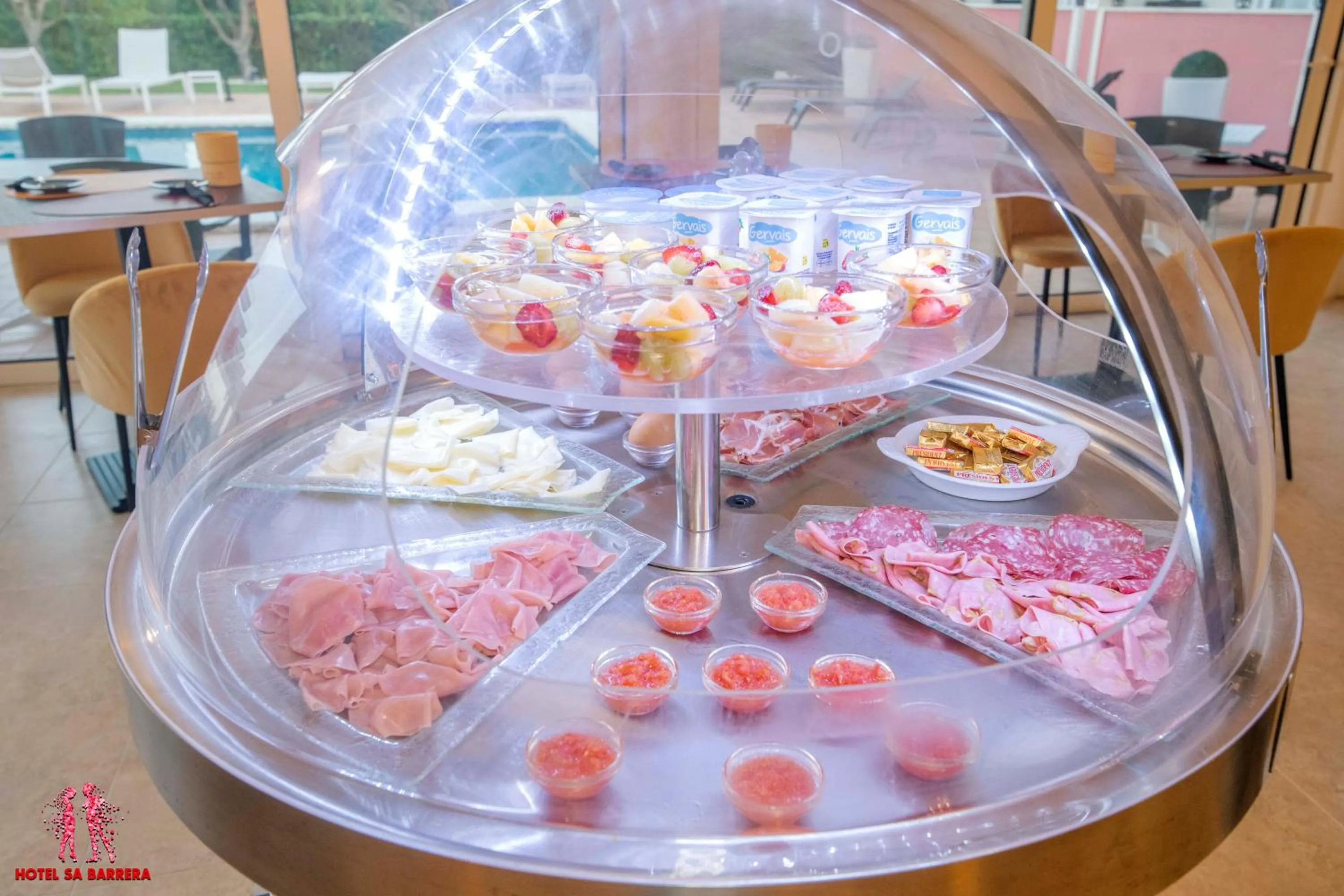 Restaurant/places to eat in Hotel Sa Barrera - Adults Only