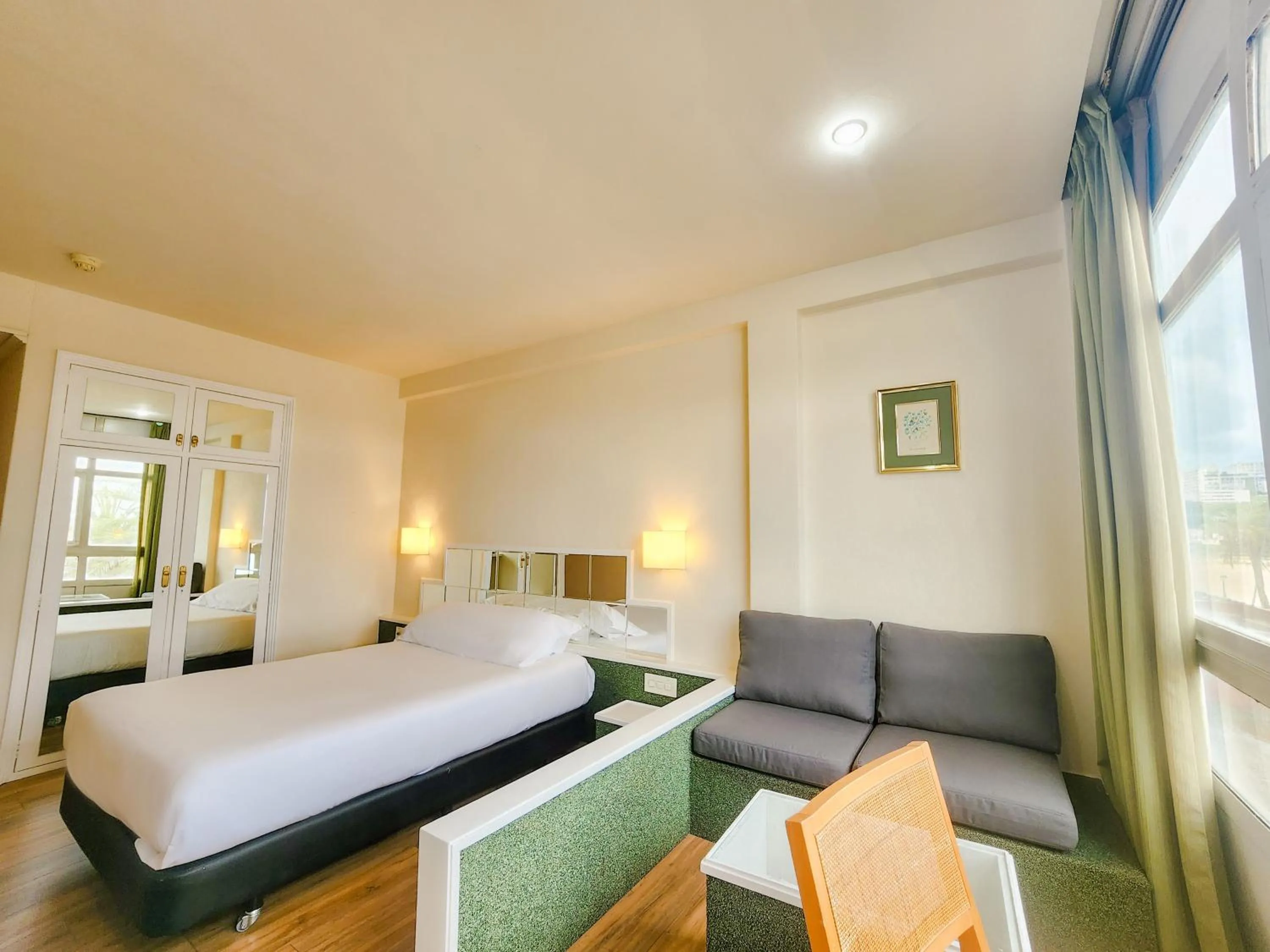 Standard Single Room with Sea View in Hotel Faranda Rías Altas