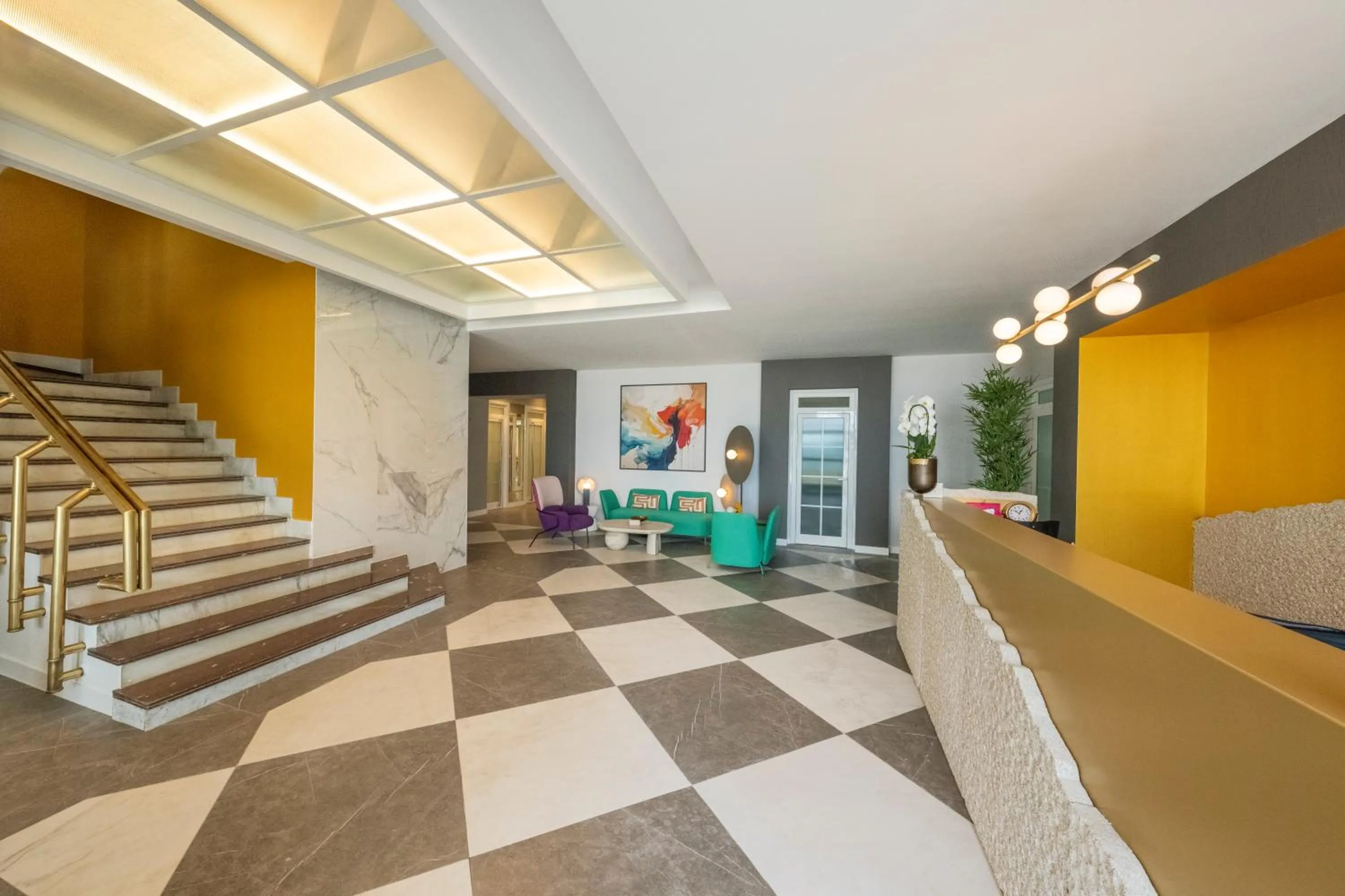 Lobby or reception in Hotel Faranda Rias Altas, Ascend Hotel Collection