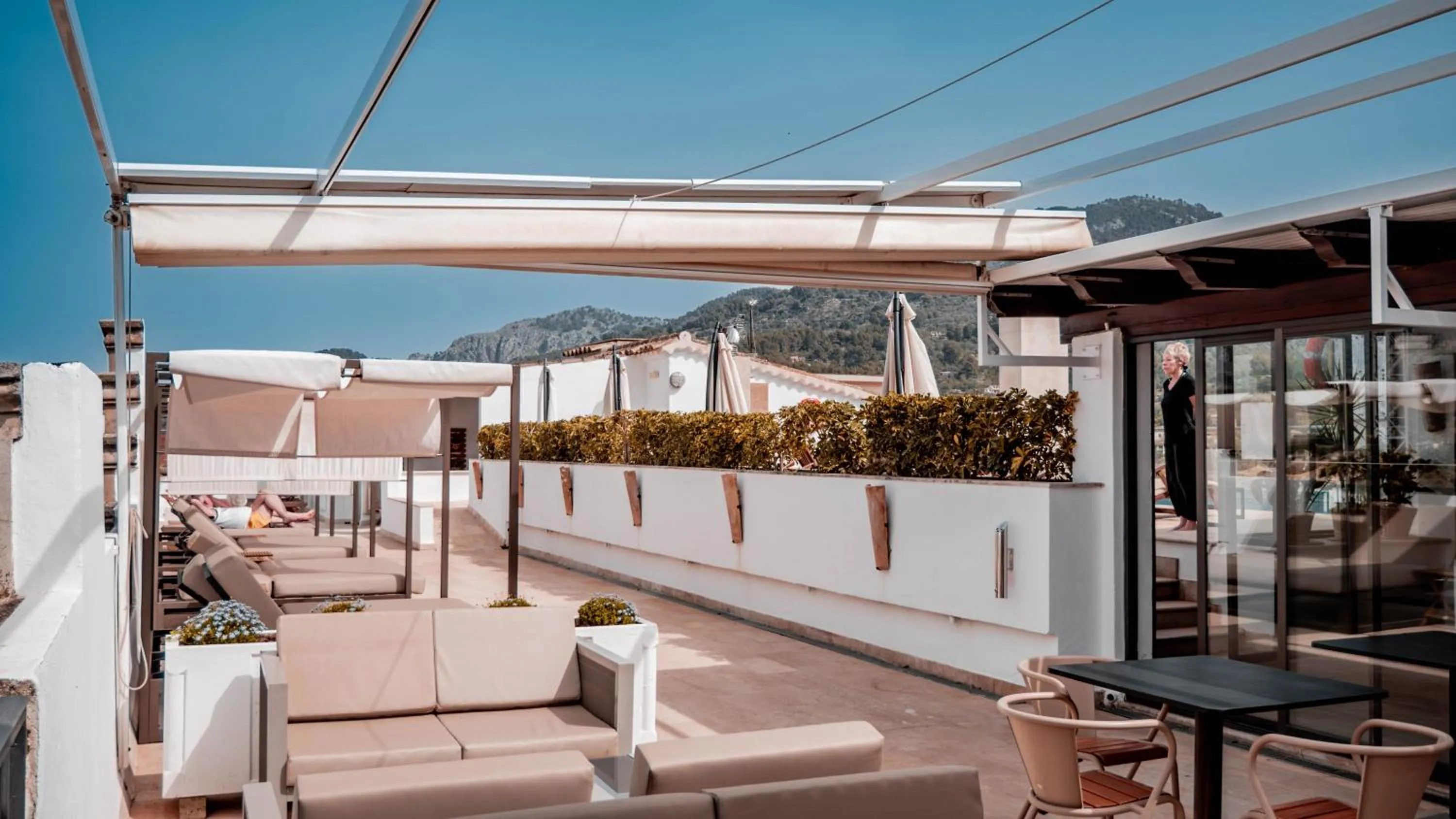 Swimming pool in Gran Hotel Soller
