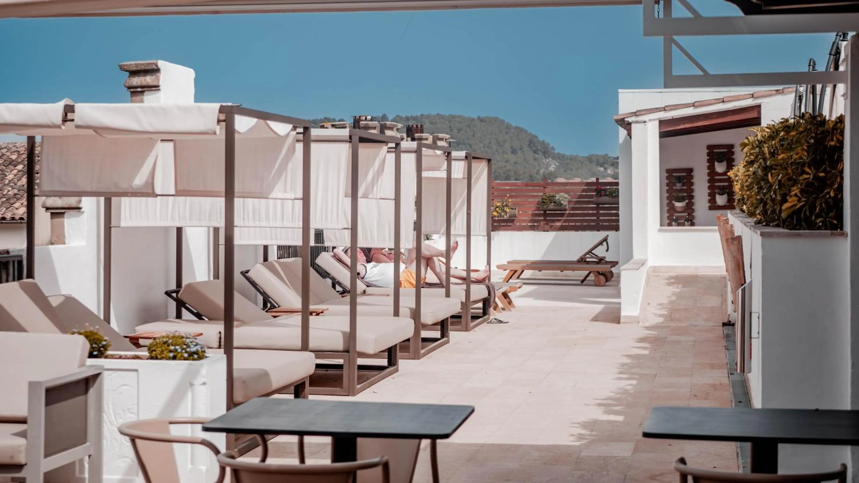 Swimming pool in Gran Hotel Soller